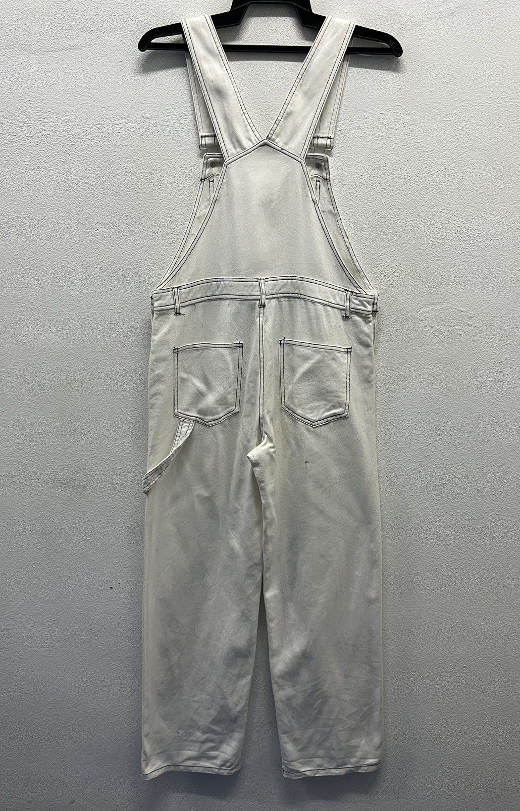 Other VINTAGE 1095 WHITE OVERALLS Size US 34 / EU 50 - 2 Thumbnail