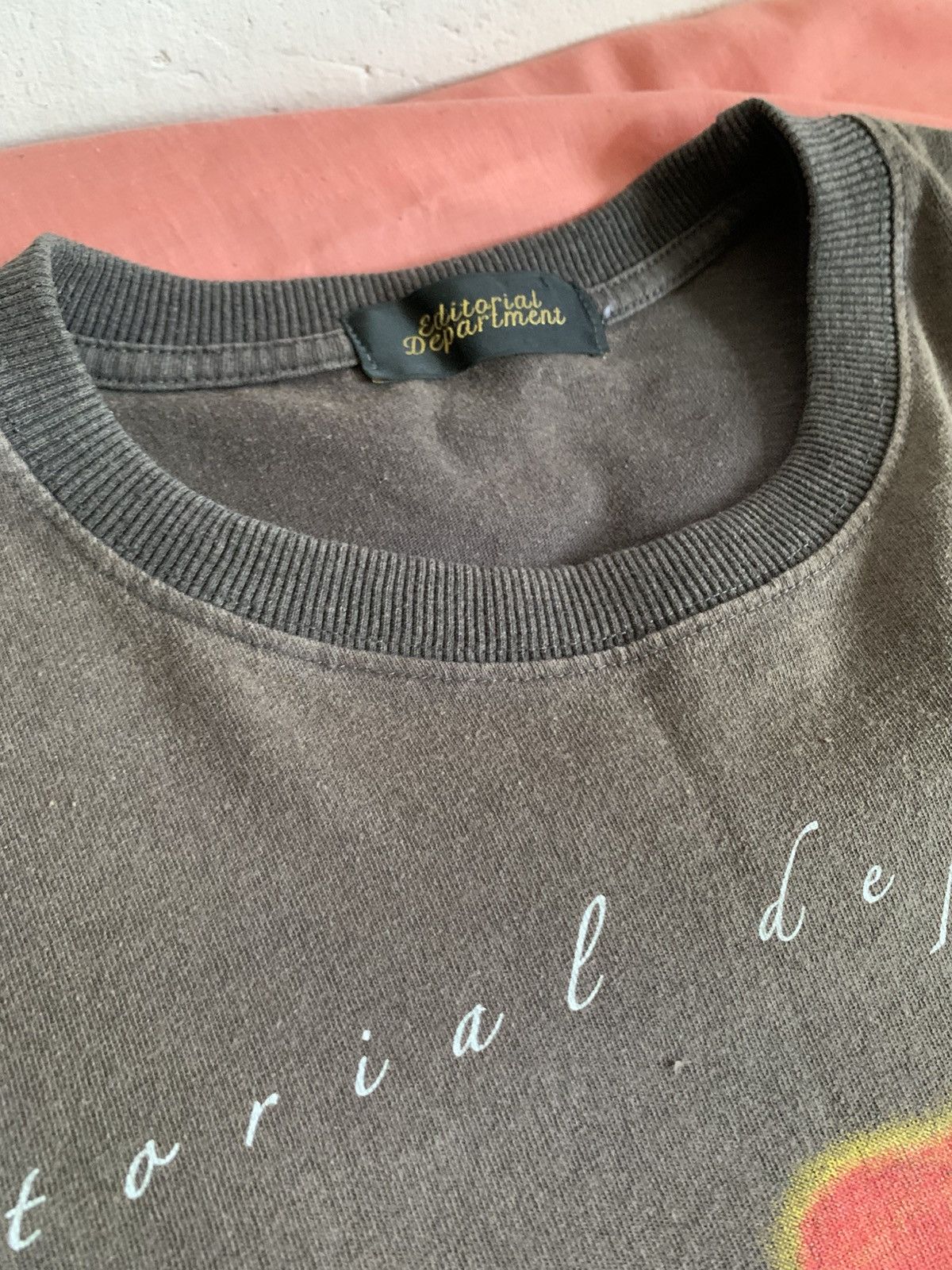 Vintage Editorial Department T-Shirt Size US XL / EU 56 / 4 - 7 Thumbnail