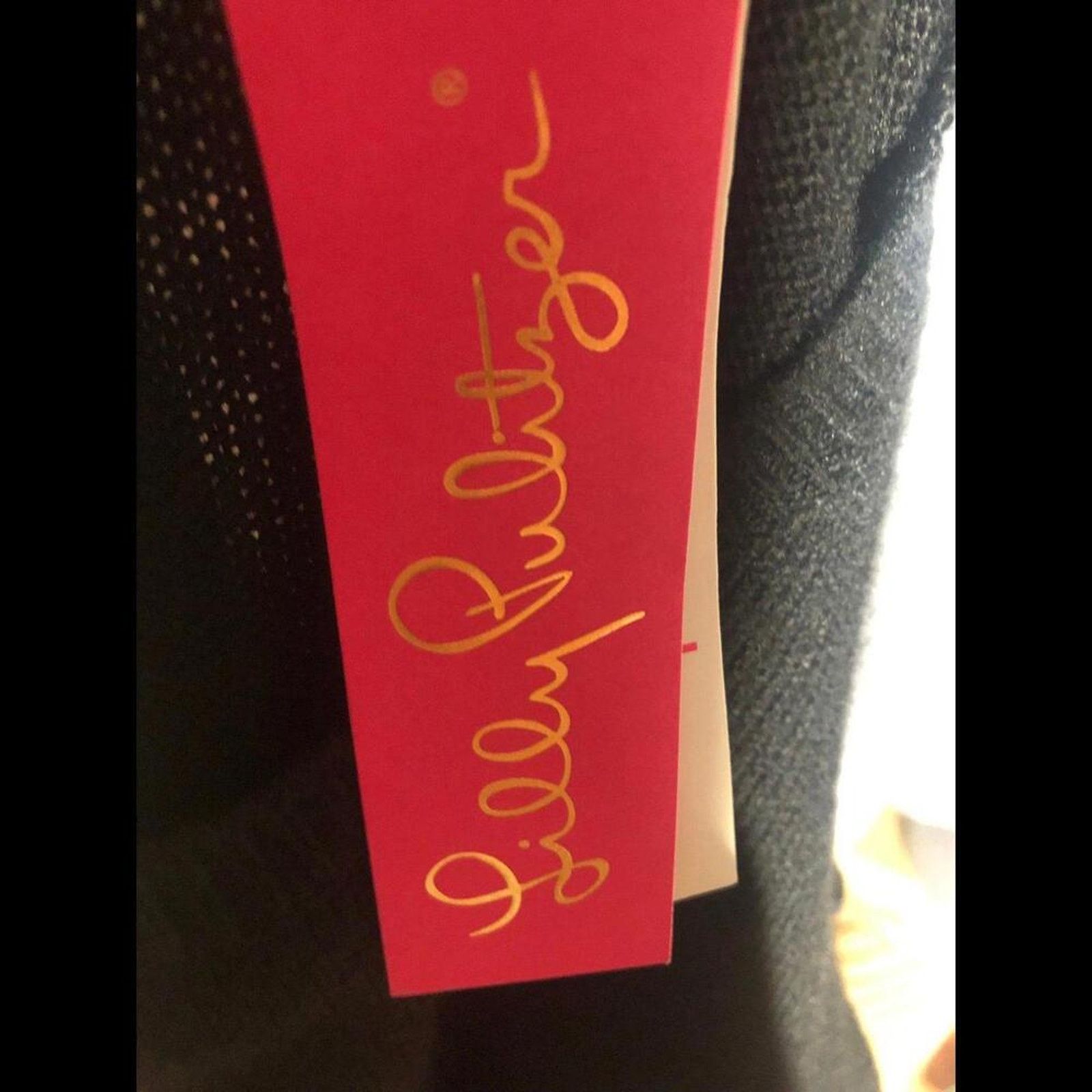 Lilly Pulitzer lilly Pulitzer black knit design long sleeve sweater Size XL / US 12-14 / IT 48-50 - 10 Thumbnail
