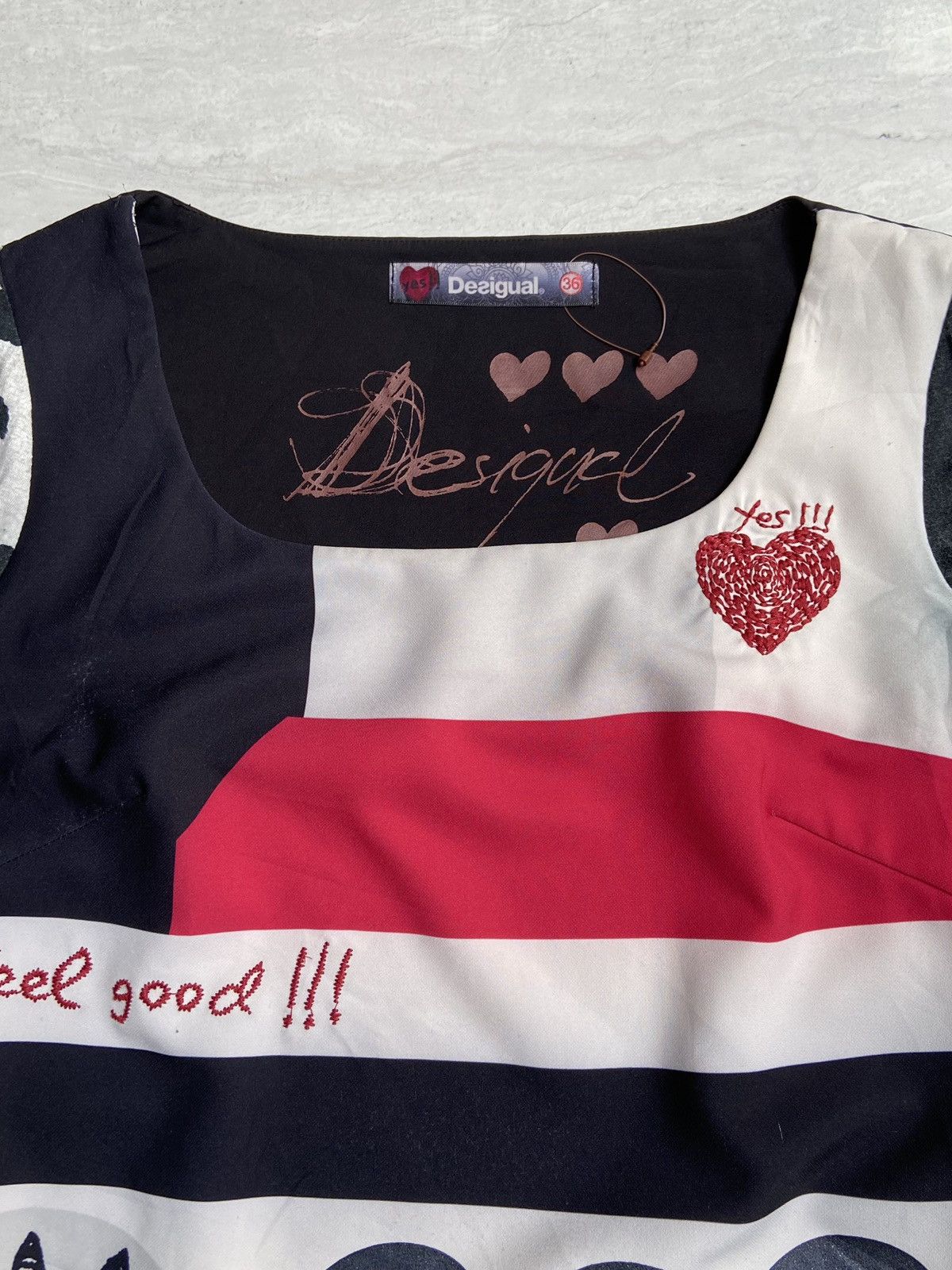 Desigual DESIGUAL Long Sleeve T-shirt Size US XS / EU 42 / 0 - 8 Thumbnail