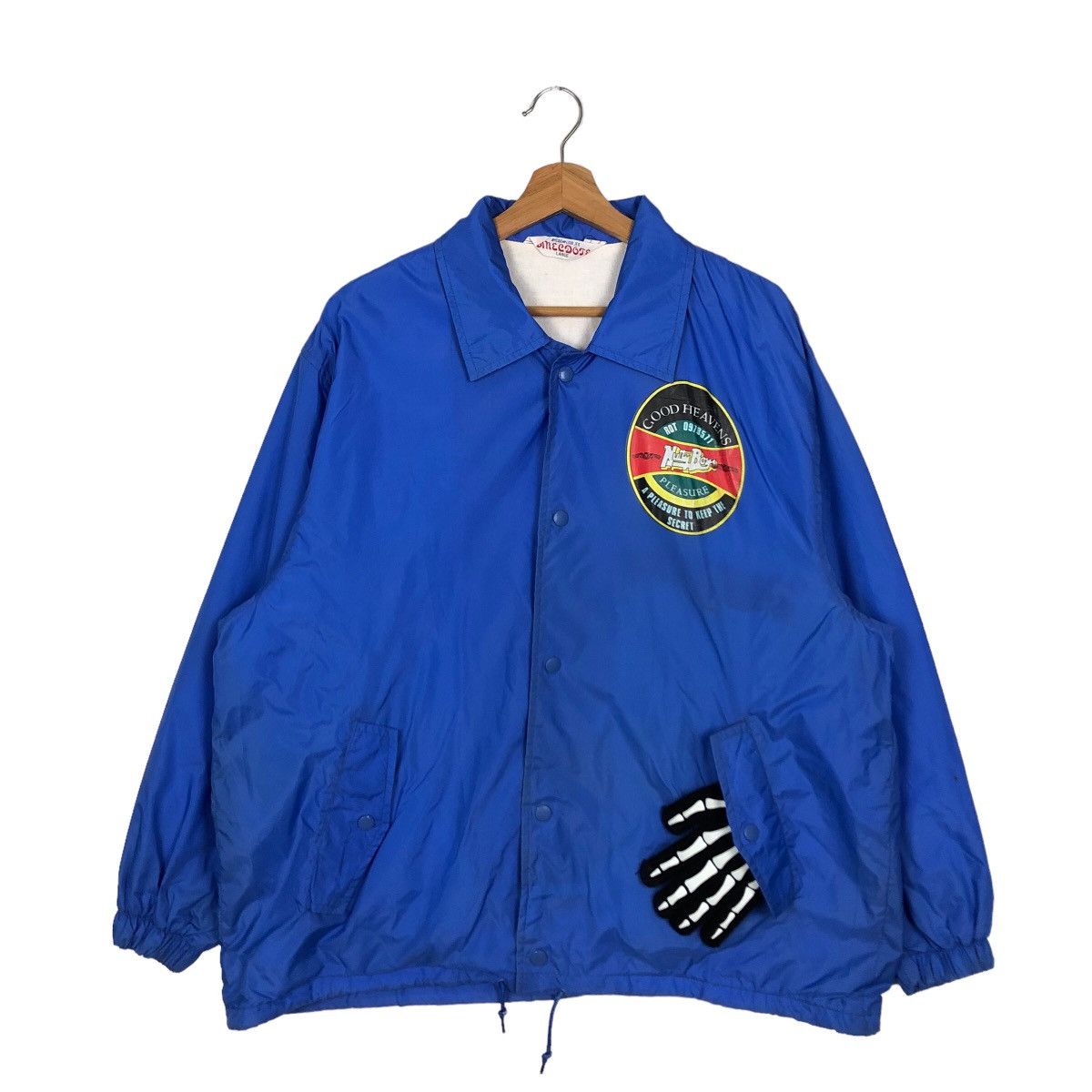 Japanese Brand VINTAGE AMERICAN LOOK NUTTY BOYS COACH JACKET BIG LOGO Size US L / EU 52-54 / 3 - 1 Thumbnail