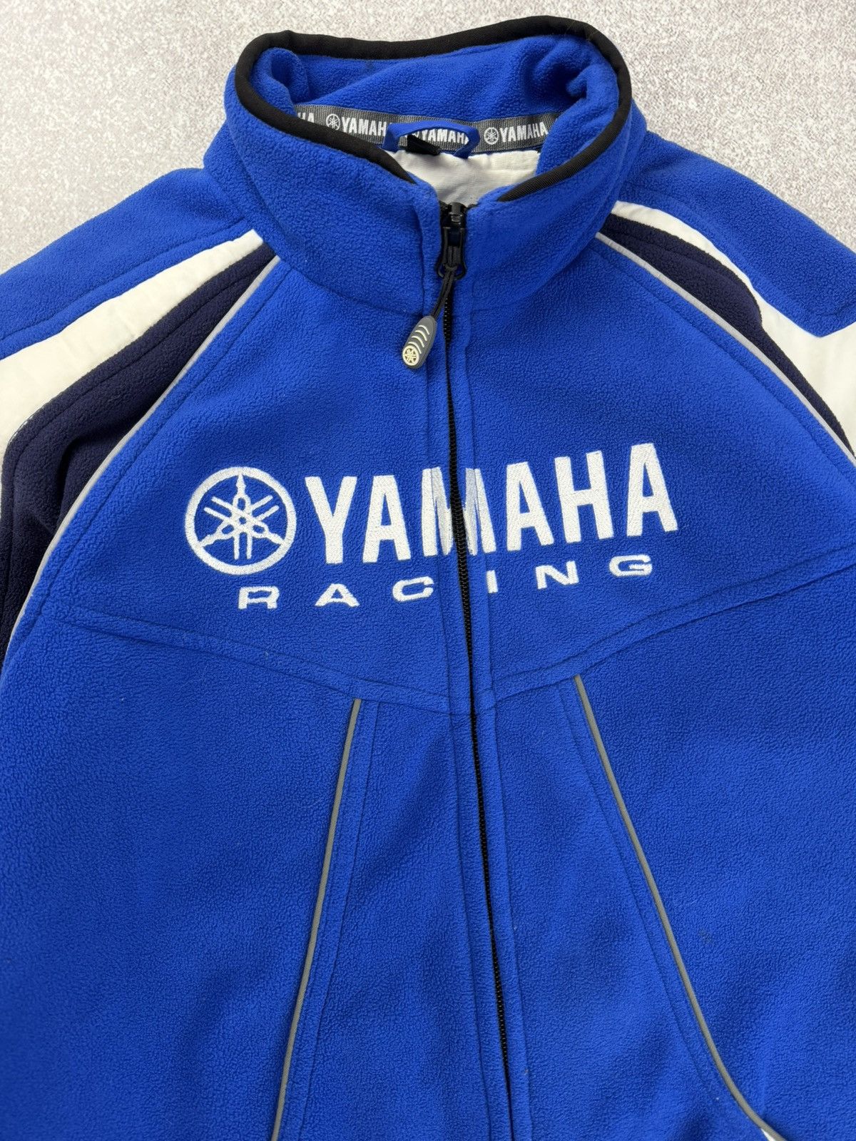 Yamaha Vintage Yamaha Fleece Racing Jacket Size S-M Size US M / EU 48-50 / 2 - 5 Thumbnail