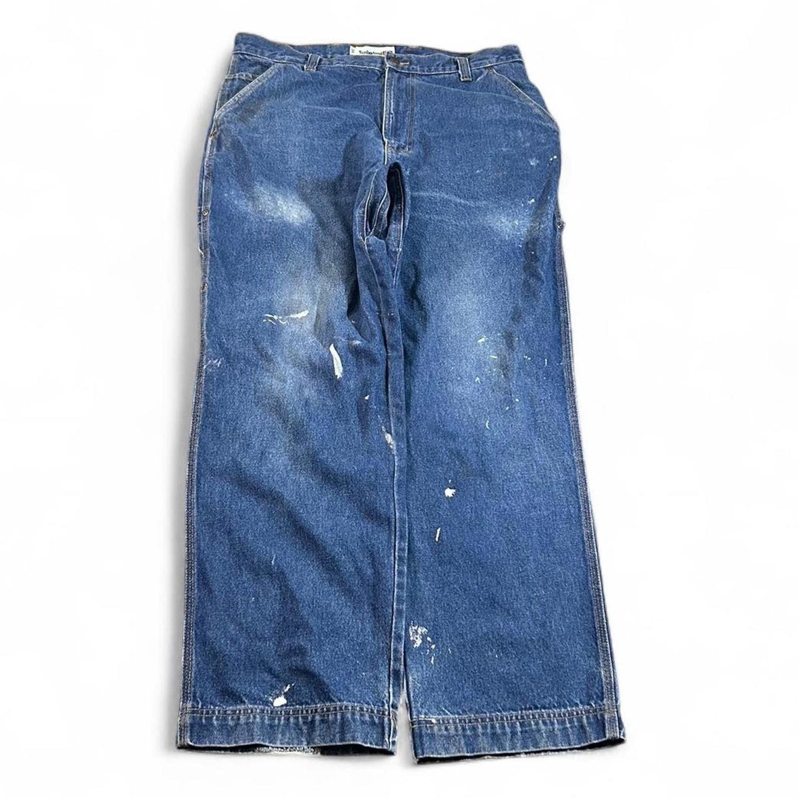Timberland 90’s Timberland Carpenter Denim Jeans Size 34 Size US 34 / EU 50 - 2 Thumbnail