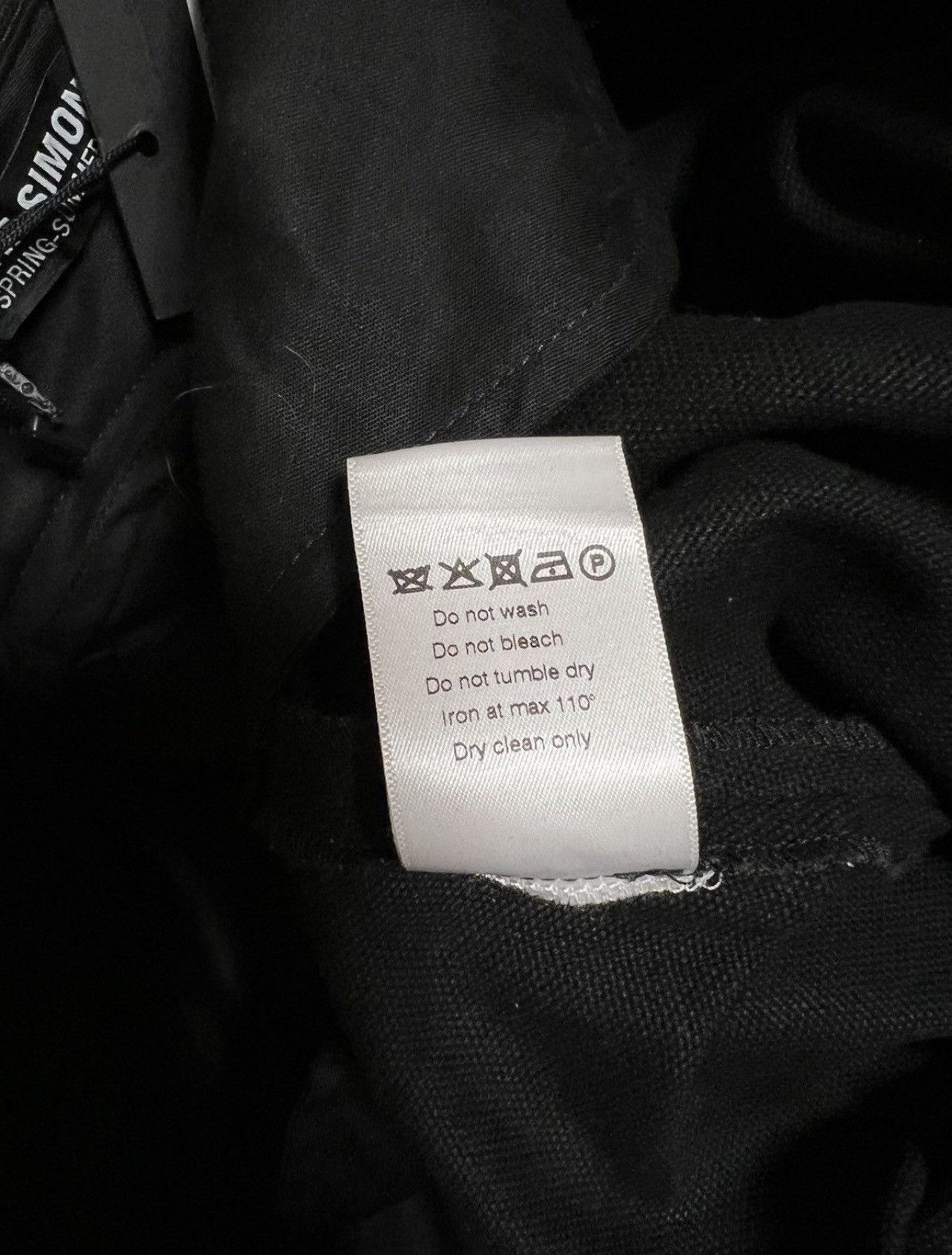 Raf Simons Raf Simons SS/21 Runway black flared pants Size US 32 / EU 48 - 6 Thumbnail