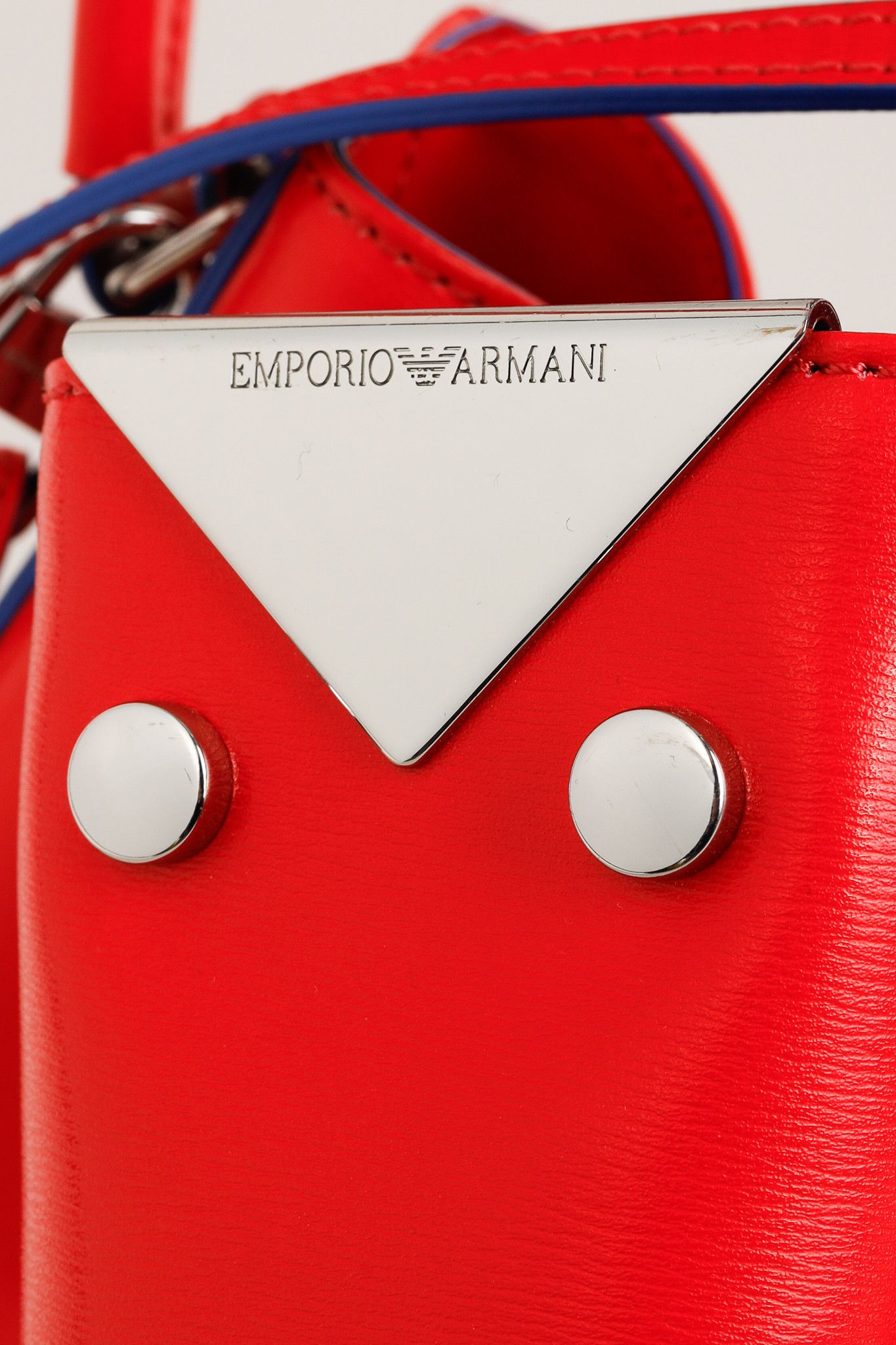 Emporio Armani Emporio Armani SS/15 Boarded Leather Drawstring Bucket Bag Size ONE SIZE - 11 Thumbnail