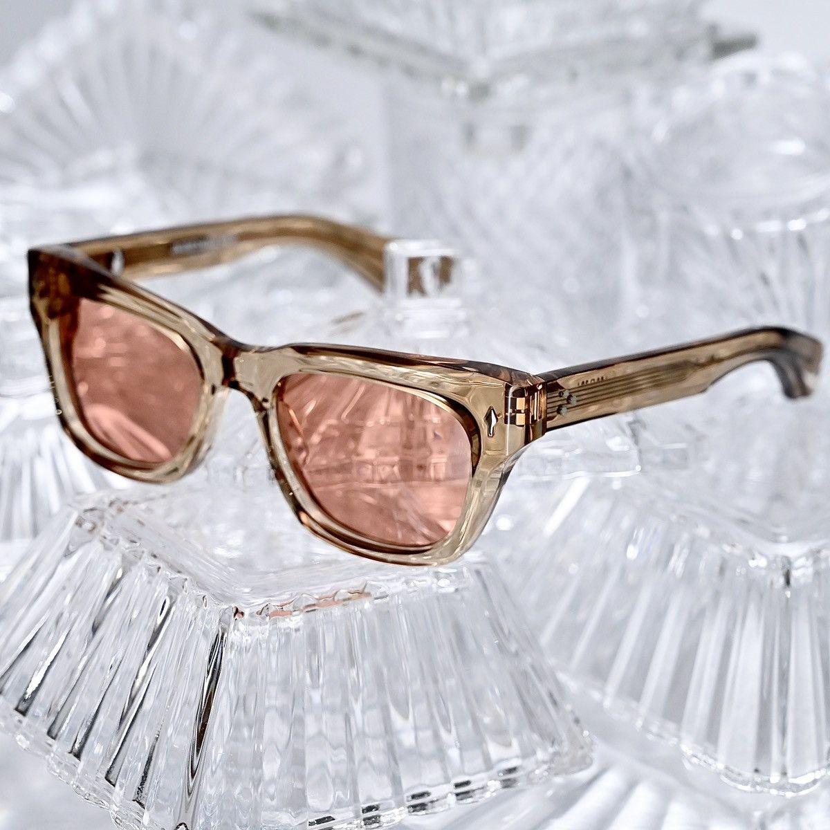 Jacques Marie Mage JACQUES MARIE MAGE JMM DEALAN TAN SUNGLASSES Size ONE SIZE - 3 Thumbnail