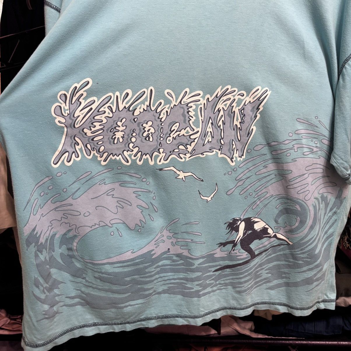 Vintage Vintage 80’s Rare Surfe Boxy All Over Print Punk T-Shirt Size US L / EU 52-54 / 3 - 3 Thumbnail