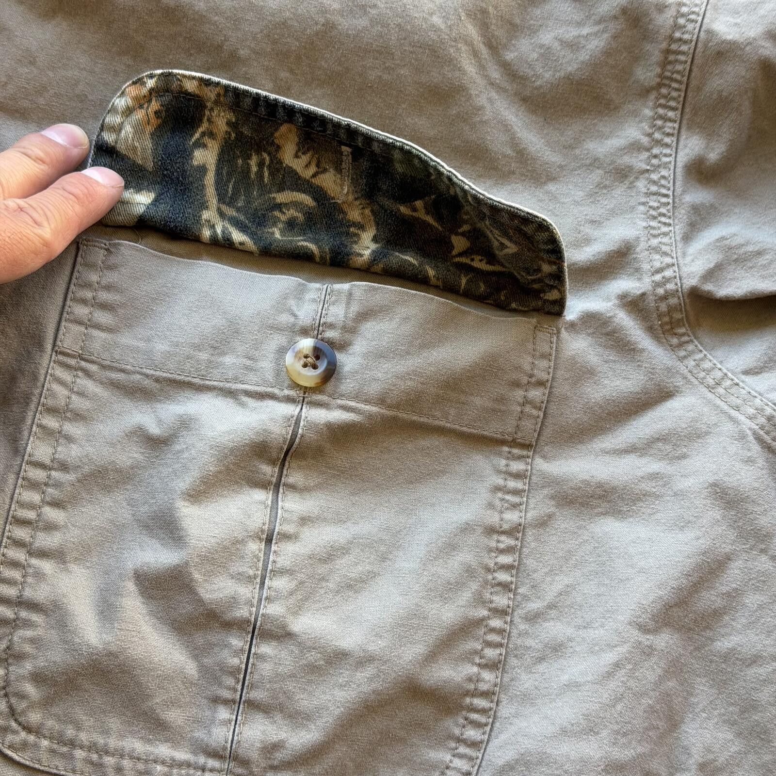 Cabelas Vintage 90s Cabela’s Camo Outdoor Button Up Shirt Size US L / EU 52-54 / 3 - 5 Thumbnail