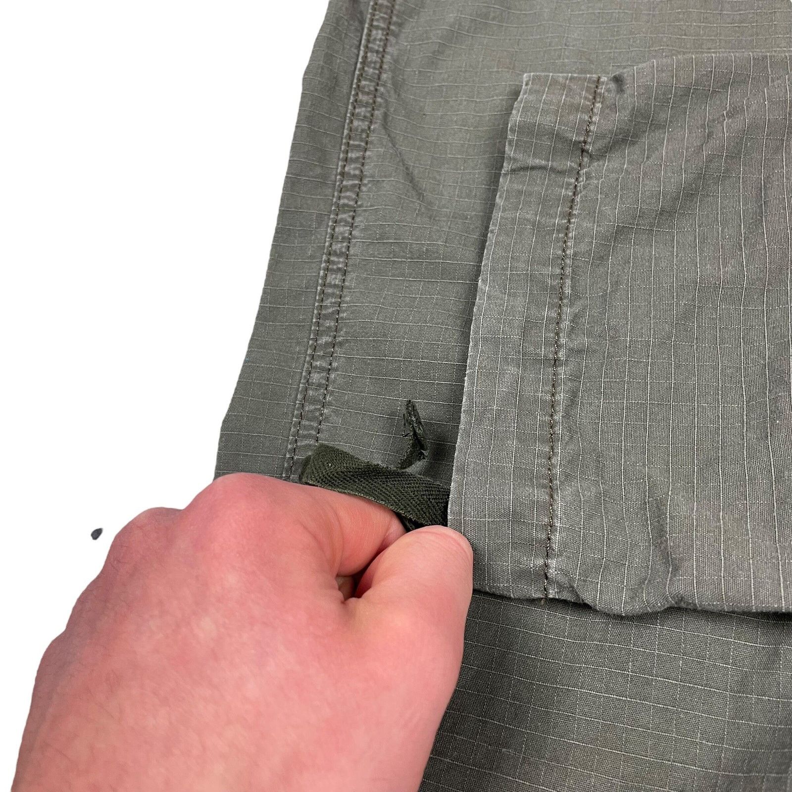 Carhartt Carhartt WIP Men's Green Cotton Cargo Aviation Pants 28x34 Size US 28 / EU 44 - 10 Thumbnail