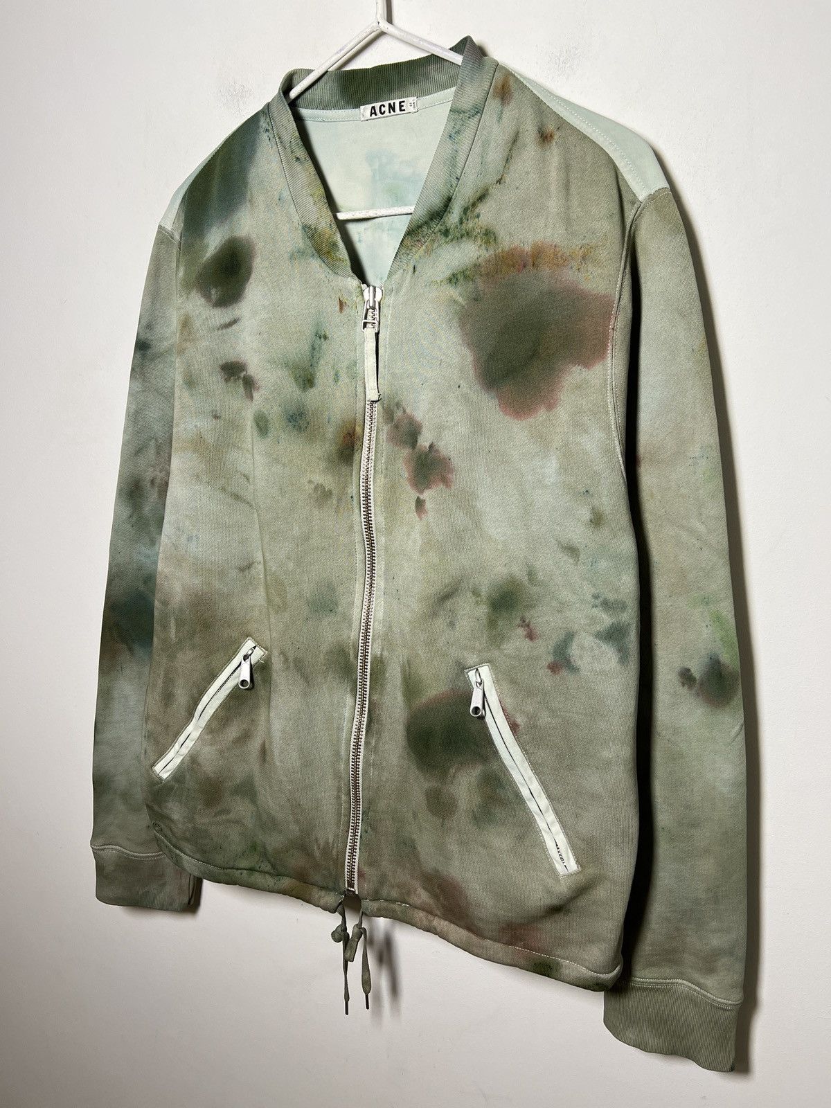 Acne Studios acne studios y2k tie dye bomber sweatshirt/jacket 1/1 Size US L / EU 52-54 / 3 - 3 Thumbnail