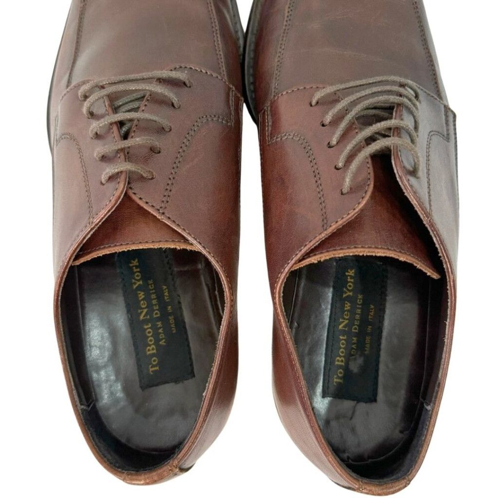 To Boot New York TO BOOT NEW YORK Men's Lace Up Derby Shoe in Cognac - 10 Size US 10 / EU 43 - 15 Thumbnail