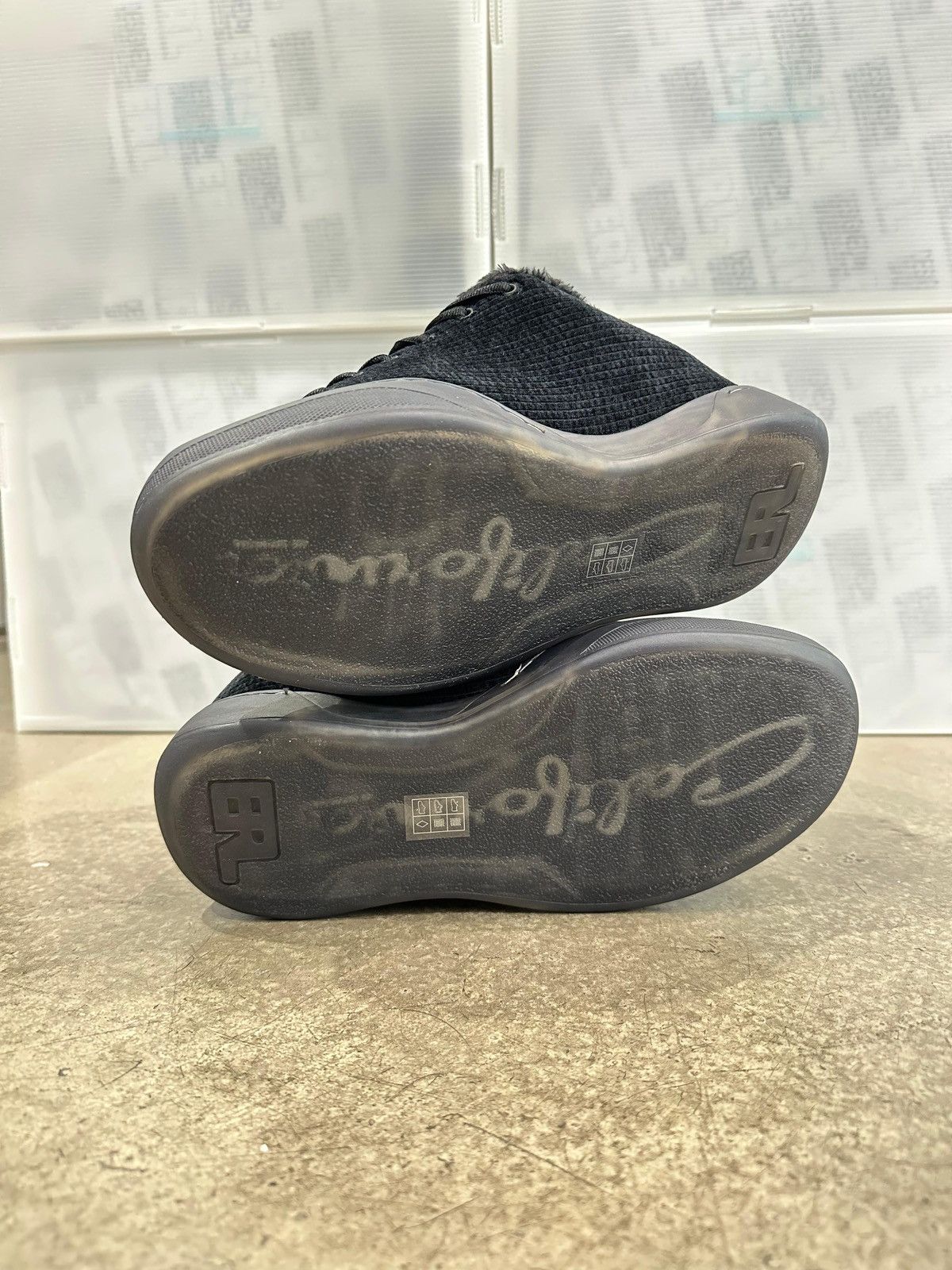 ERL ERL - Vamps Skate Sneaker Black Size US 11 / EU 44 - 4 Thumbnail