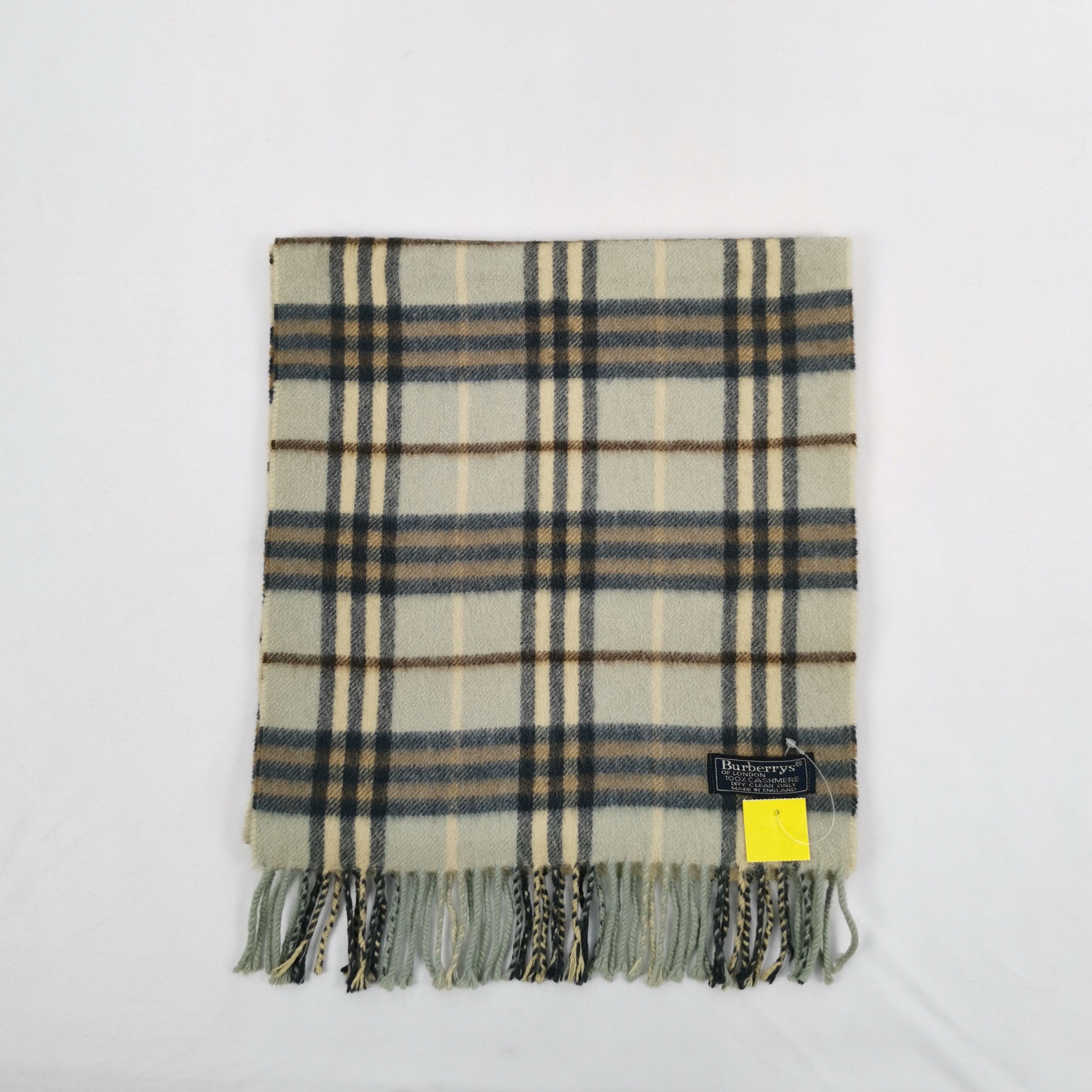 Burberry Vintage Wool Scarf Winter Scarves 56789 Size ONE SIZE - 2 Thumbnail