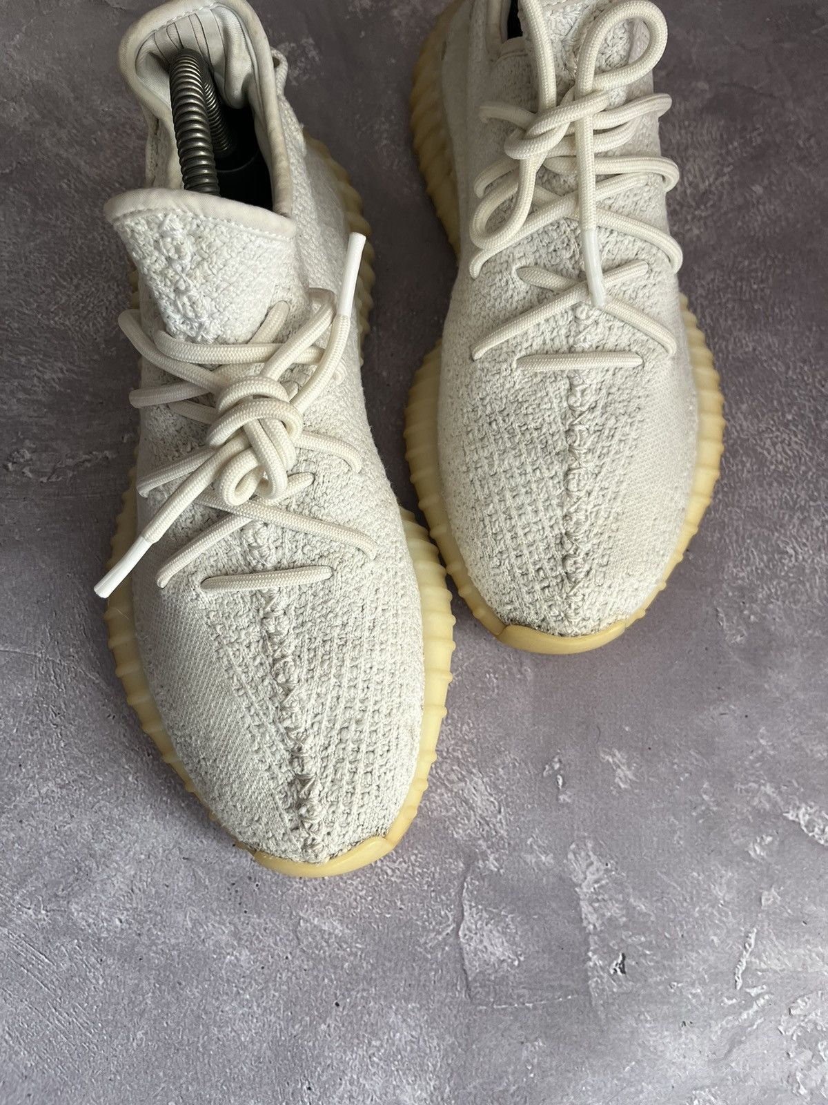 Adidas Adidas Yeezy 350 V2 Cream Size US 9 / IT 39 - 7 Thumbnail
