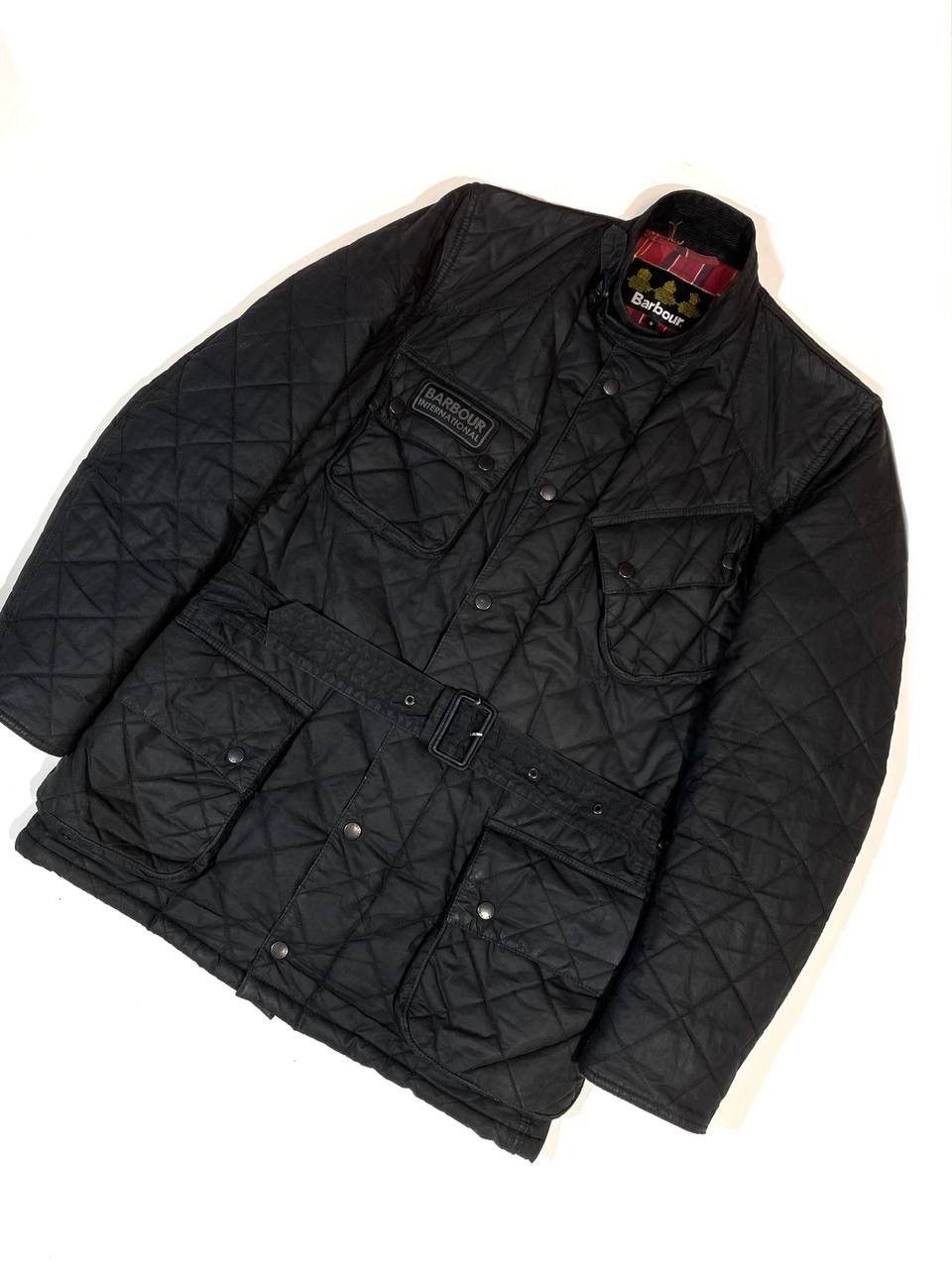 Barbour Barbour International Quilted Waxed Men Jacket Size US S / EU 44-46 / 1 - 7 Thumbnail