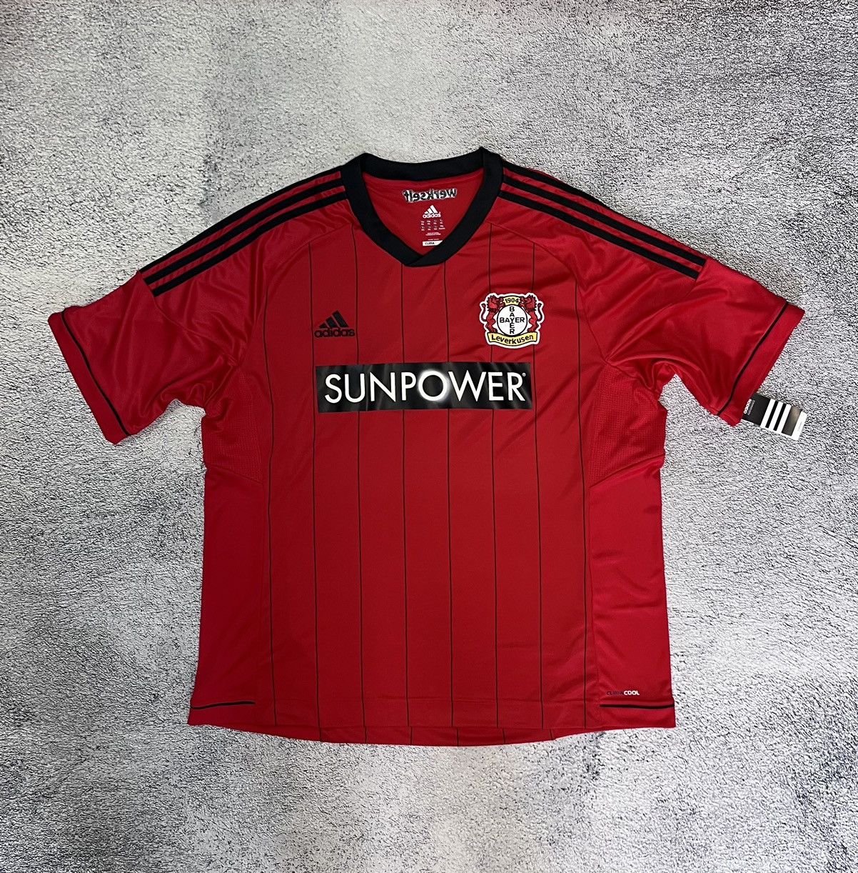 Adidas × Vintage New Adidas Bayer Leverkusen 2012 2013 Jersey Football Shirt Size US XXL / EU 58 / 5 - 1 Thumbnail