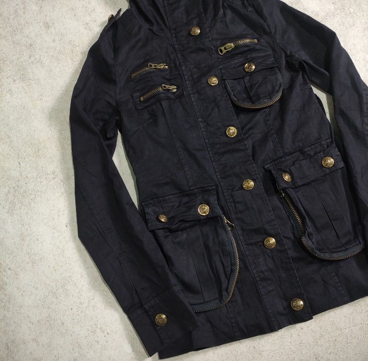 If Six Was Nine × Japanese Brand × Le Grande Bleu (L.G.B.) Japanese Bondage Jacket Size US M / EU 48-50 / 2 - 3 Thumbnail