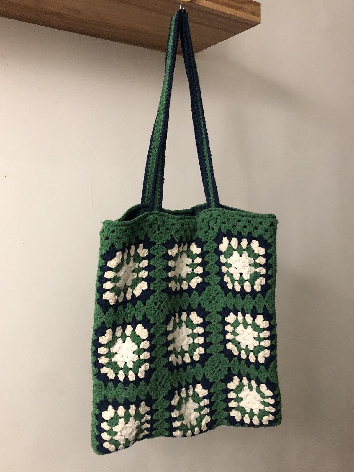 Japanese Brand × Tsumori Chisato Niko And ... Crochet Knitted Bohemian Tote/Sling Bag Size ONE SIZE - 16 Thumbnail