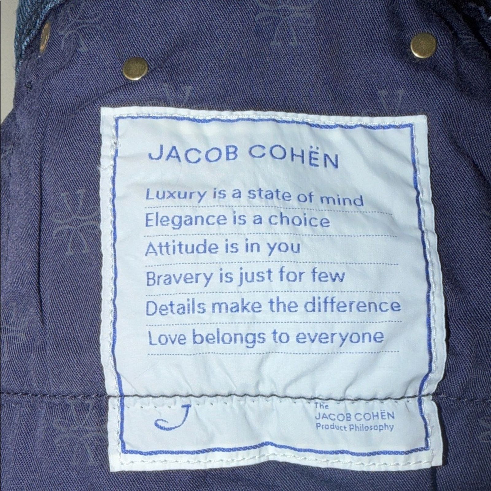 Jacob Cohen NWT Jacob Cohen Men's Deep Indigo Bard Jeans Size 35 Size US 35 - 15 Thumbnail