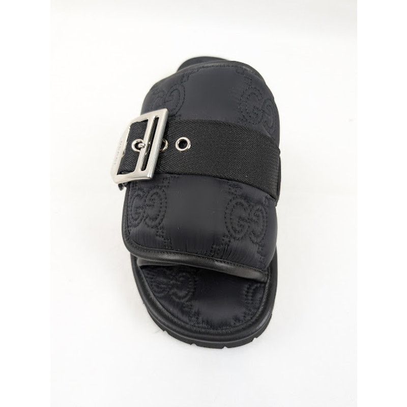 Gucci o1rshd1 Cubic Rubber Slides in Black Size US 8.5 / EU 41-42 - 5 Thumbnail