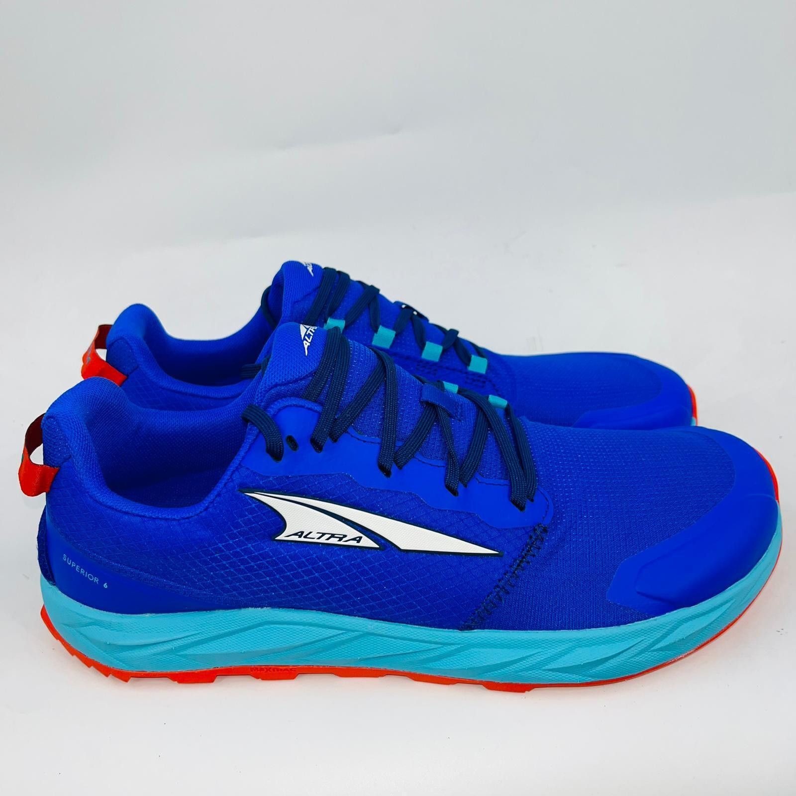 Altra ALTRA SUPERIOR 6 MENS BLUE/ORANGE ATHLETIC TRAINING SNEAKERS Size US 10.5 / EU 43-44 - 1 Thumbnail