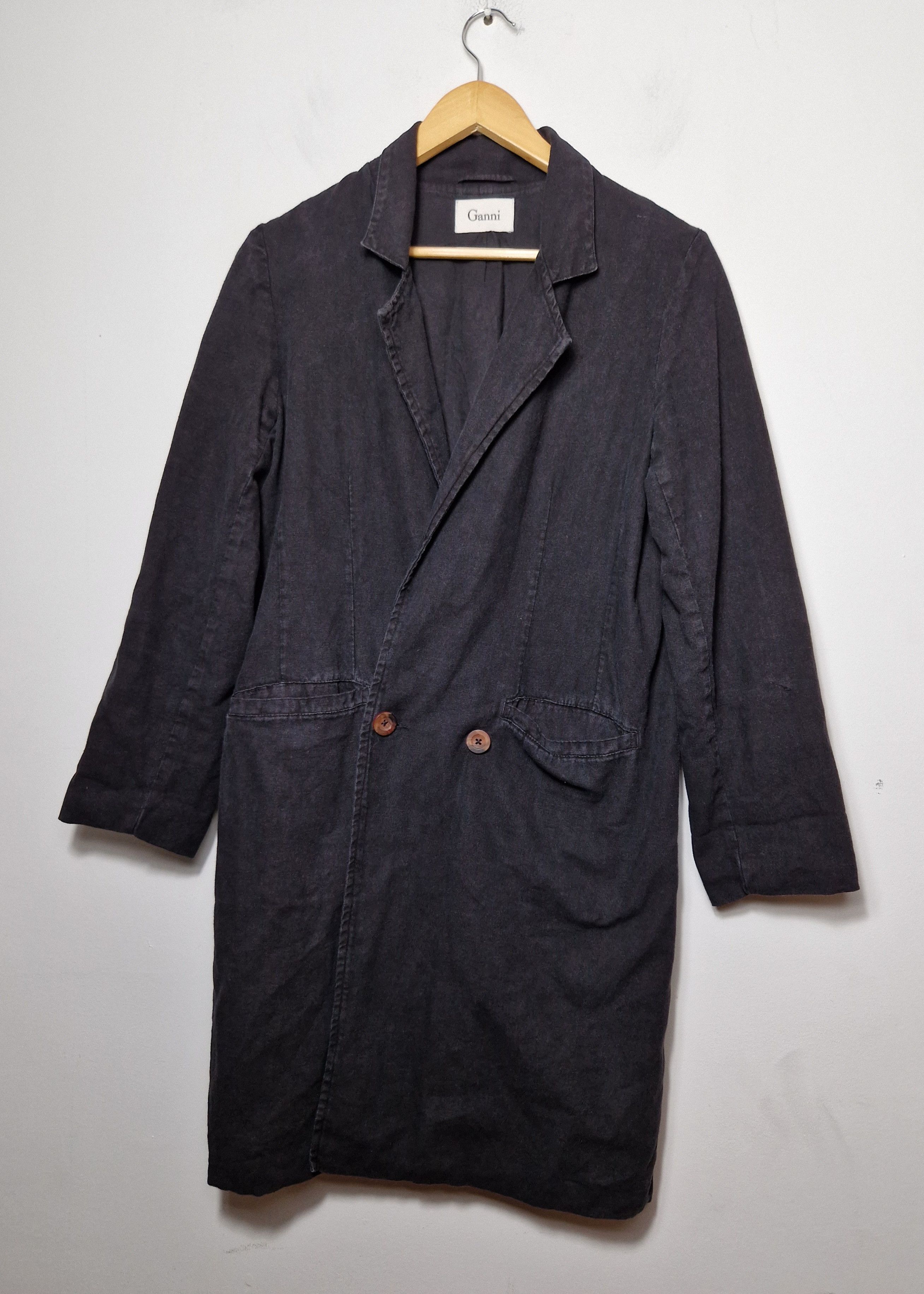 Gianni Valentino Gianni denim coat Size XS / US 0-2 / IT 36-38 - 1 Thumbnail