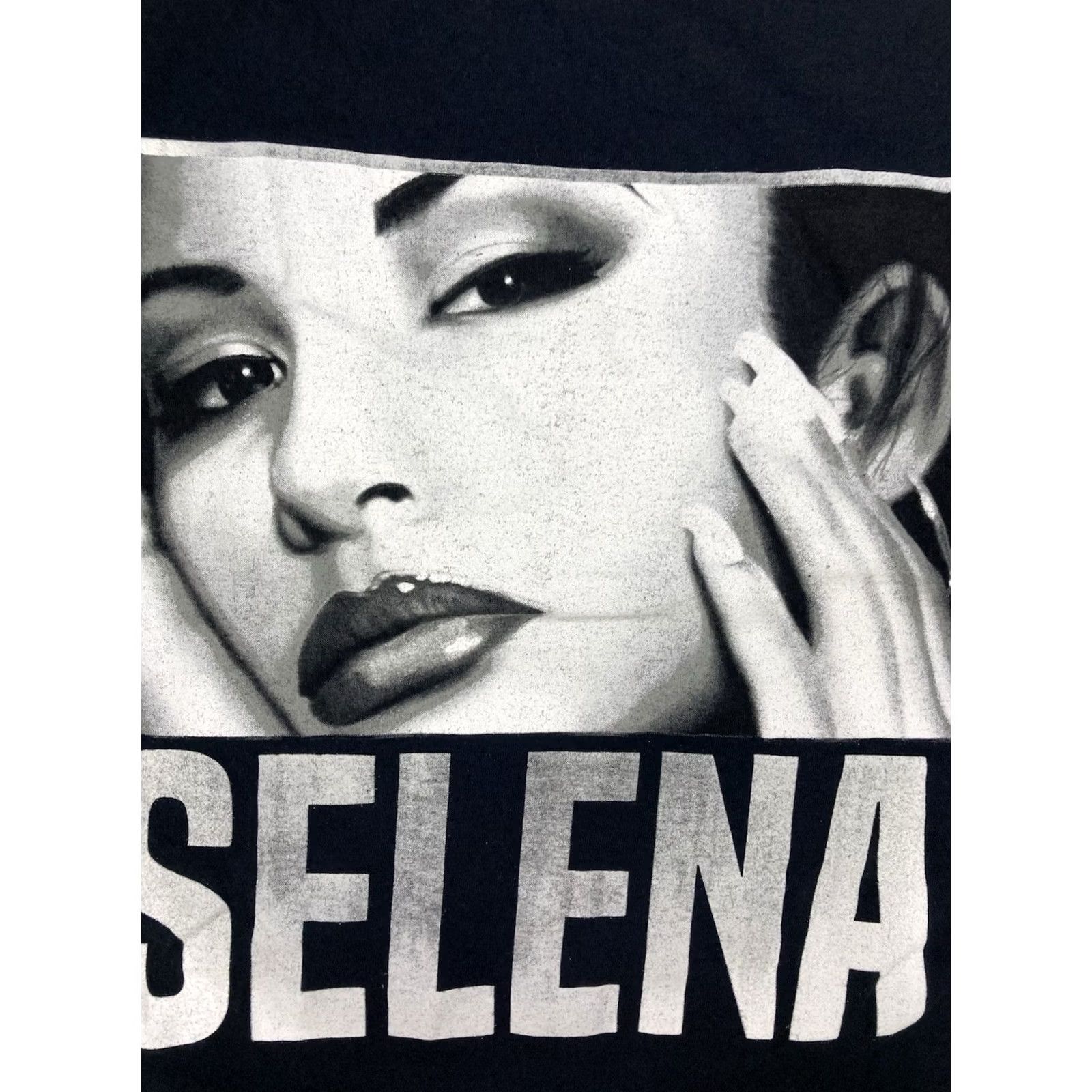 Etro Selena Graphic T-shirt Men Slim Fit Medium Black Short Sleeve Music Retro Size US M / EU 48-50 / 2 - 2 Thumbnail