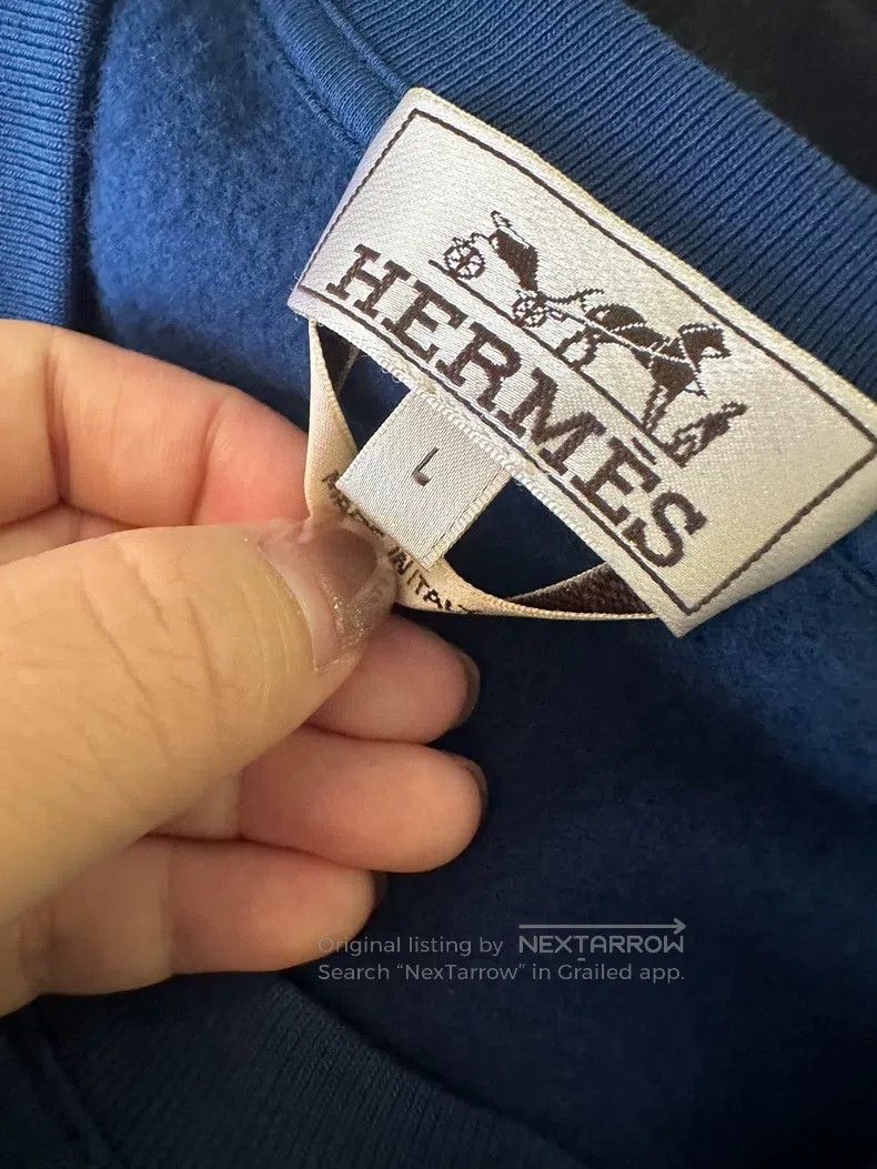 Hermes Hermes Men's sweatshirt Size US L / EU 52-54 / 3 - 8 Thumbnail