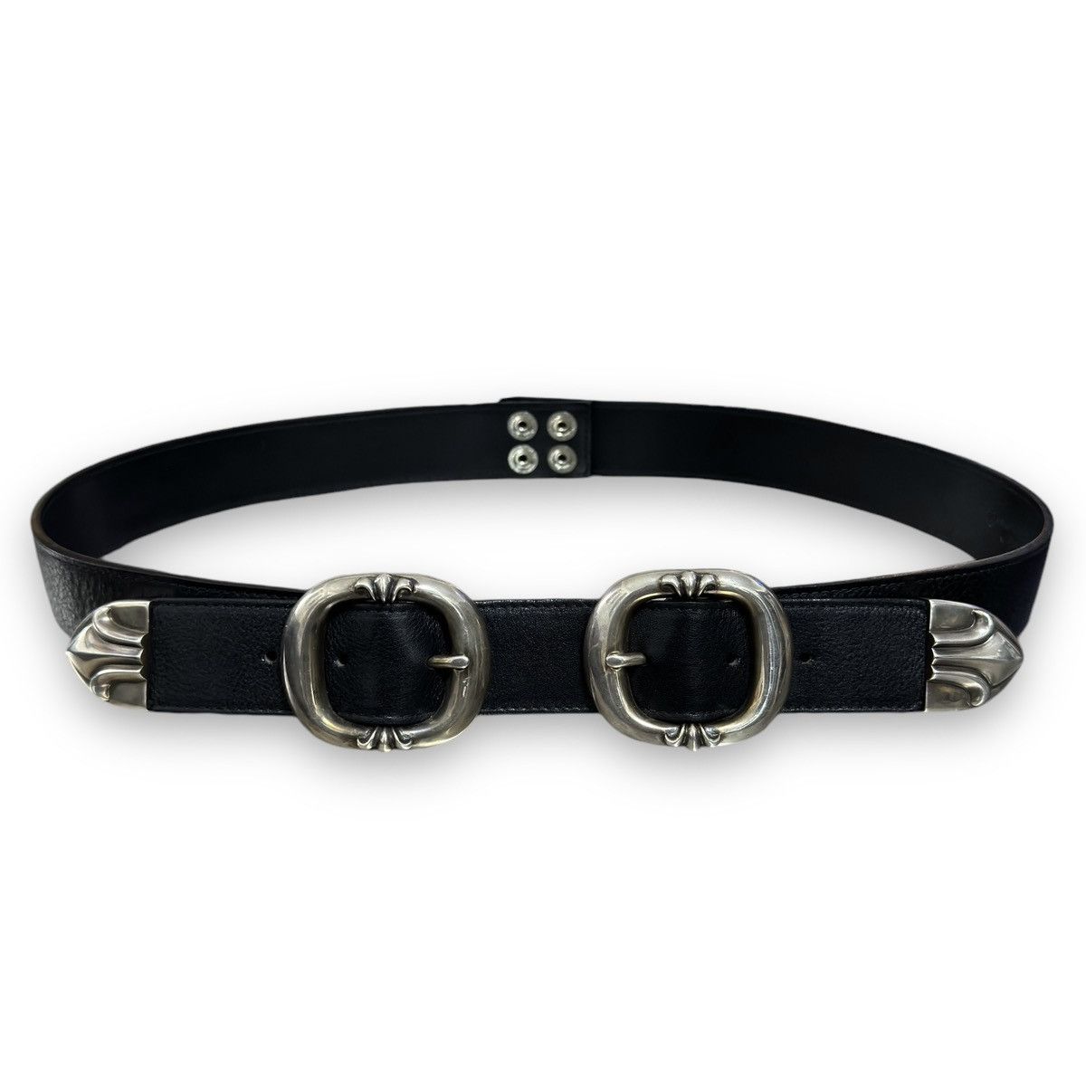 Chrome Hearts Chrome Hearts Double Gunslinger Buckle Belt | Grailed