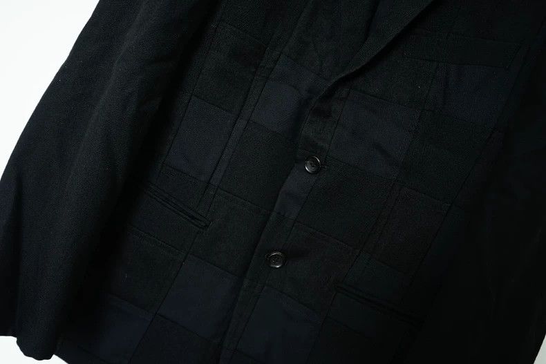 Comme des Garcons Comme Des Garcons SSplicing grid suit jacket 2502-Nextarro Size US S / EU 44-46 / 1 - 5 Thumbnail