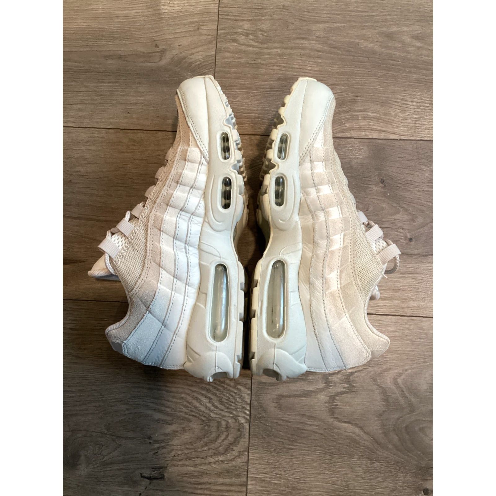 Nike Nike Air Max 95 PRM White Light Bone Sneaker Men Size 8 Multicolor 2017 Nike Air Max Size US 7 / EU 40 - 6 Thumbnail