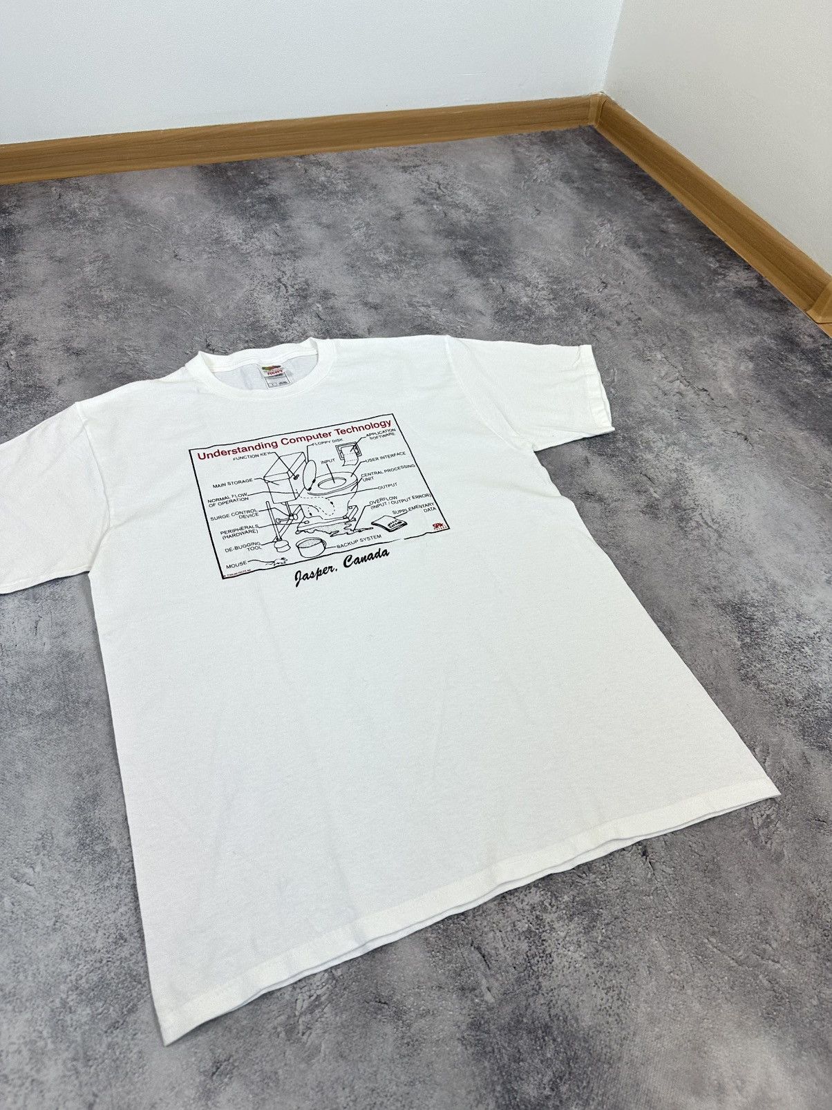 If Six Was Nine Vintage USA Understanding Computer Technology Graphic Tee Size US L / EU 52-54 / 3 - 3 Thumbnail