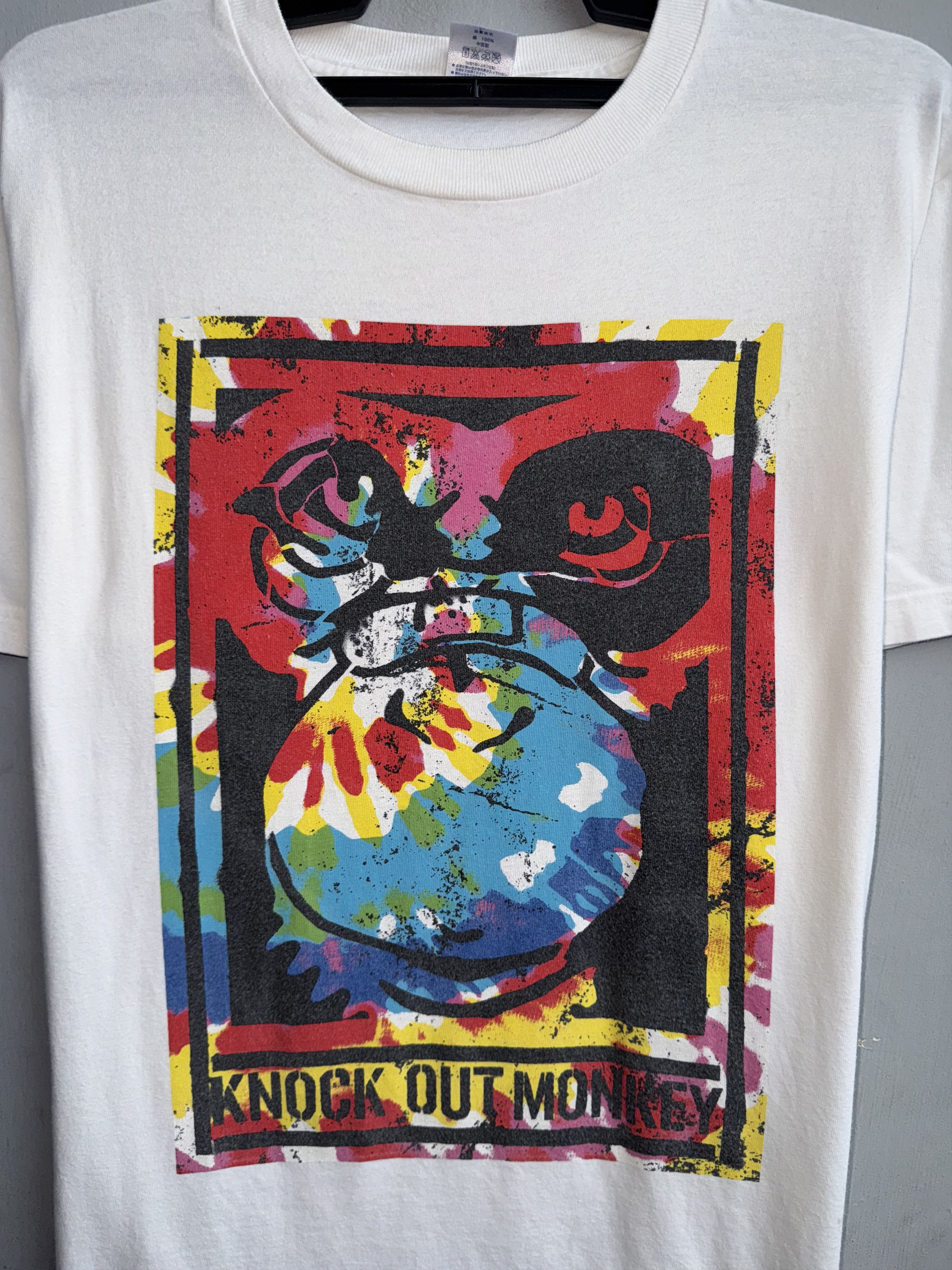 Band Tees × Japanese Brand KNOCK OUT MONKEY Band Shirt Size US L / EU 52-54 / 3 - 2 Thumbnail