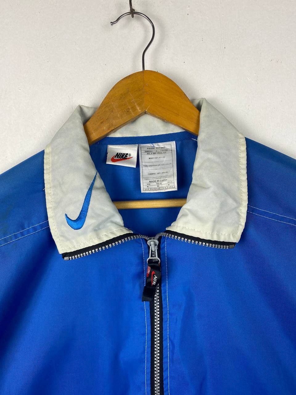 Nike vintage 90s nike anorak half zipper jacket nice design Size US M / EU 48-50 / 2 - 2 Thumbnail