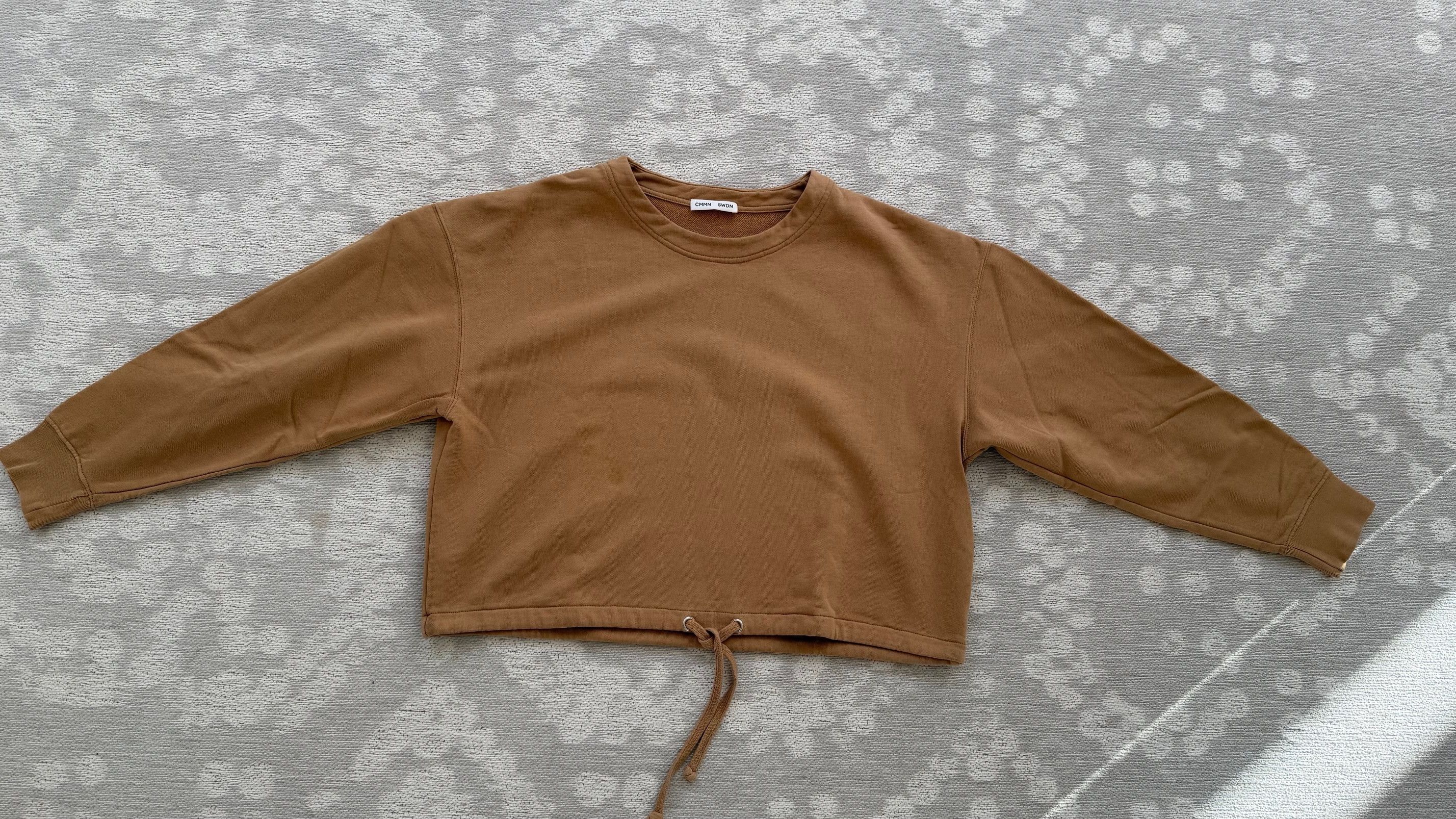 CMMN SWDN Cmmn Swdn Nathaniel Jersey boxy sweatshirt sand size S Size US S / EU 44-46 / 1 - 5 Thumbnail