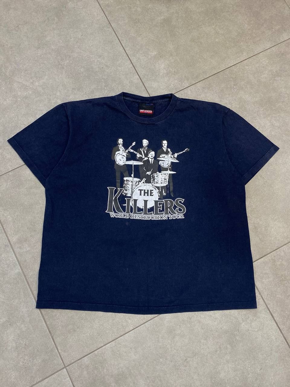 Band Tees Vintage The Killers Dictators World Destruction Tour T-Shirt Size US XL / EU 56 / 4 - 1 Thumbnail