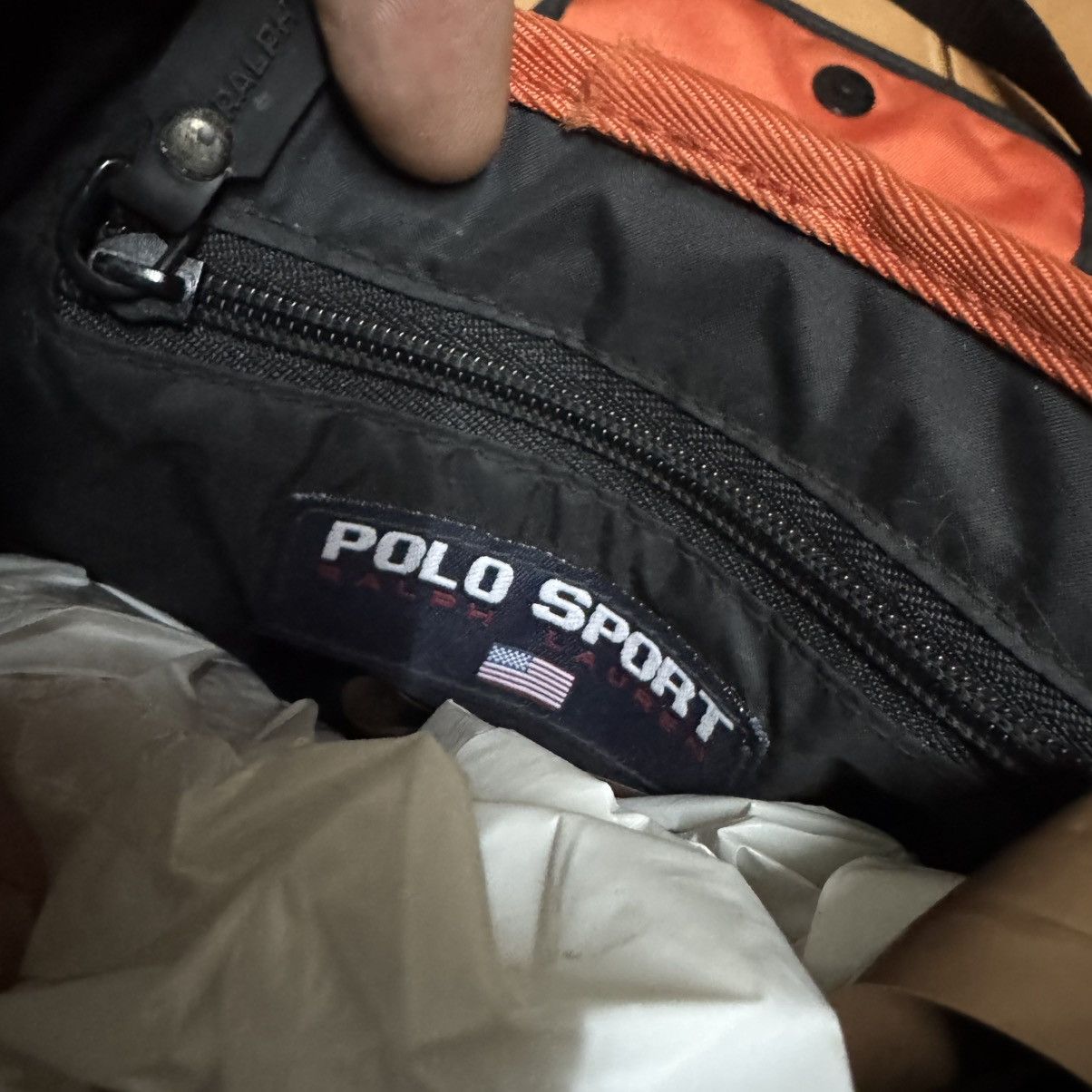 Polo Ralph Lauren 90s Polo Sport Ralph Lauren Nylon Crossbody Shoulder Bag Size ONE SIZE - 7 Thumbnail