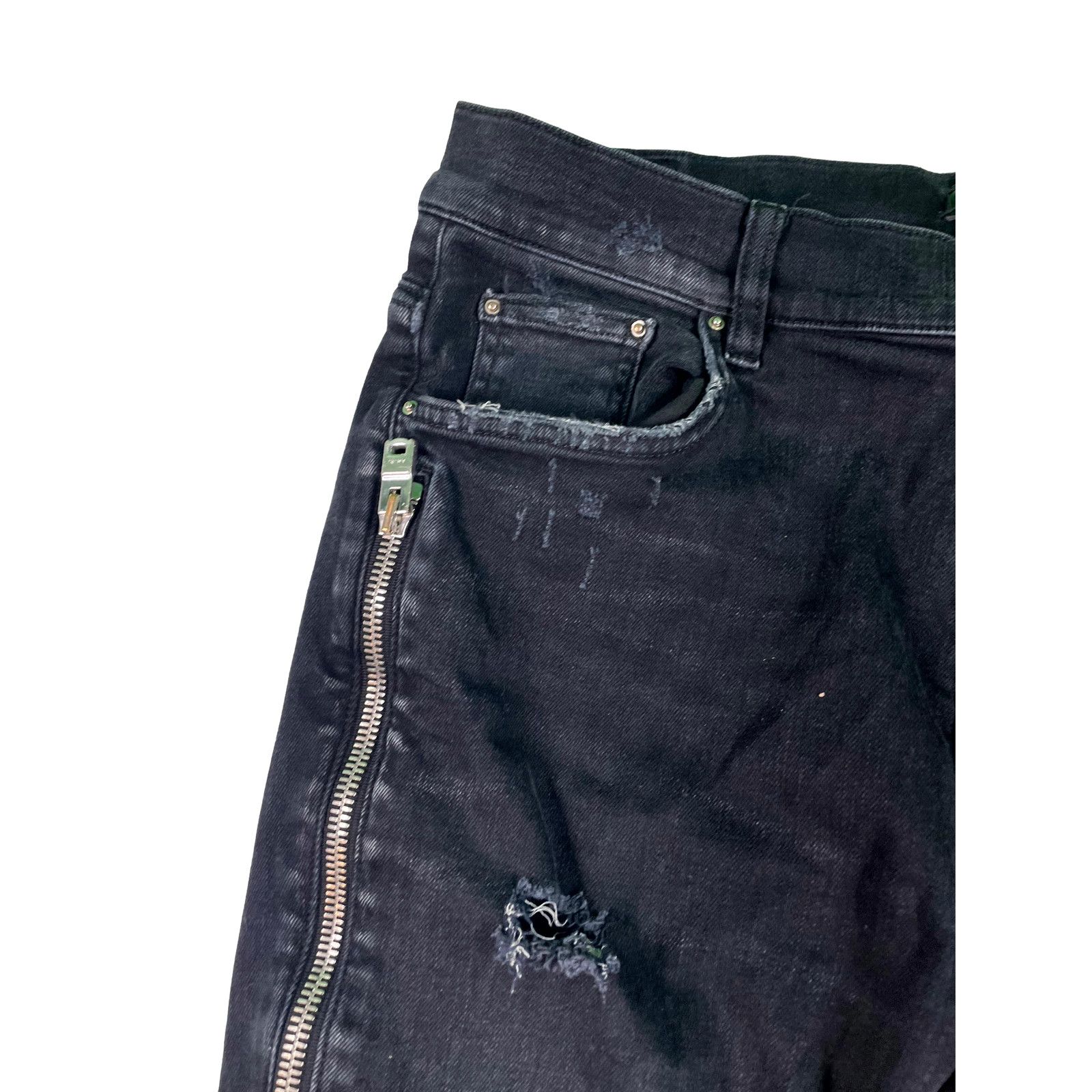 Amiri Amiri MX2 Paisley Black & Brown Jeans Size US 36 / EU 52 - 3 Thumbnail