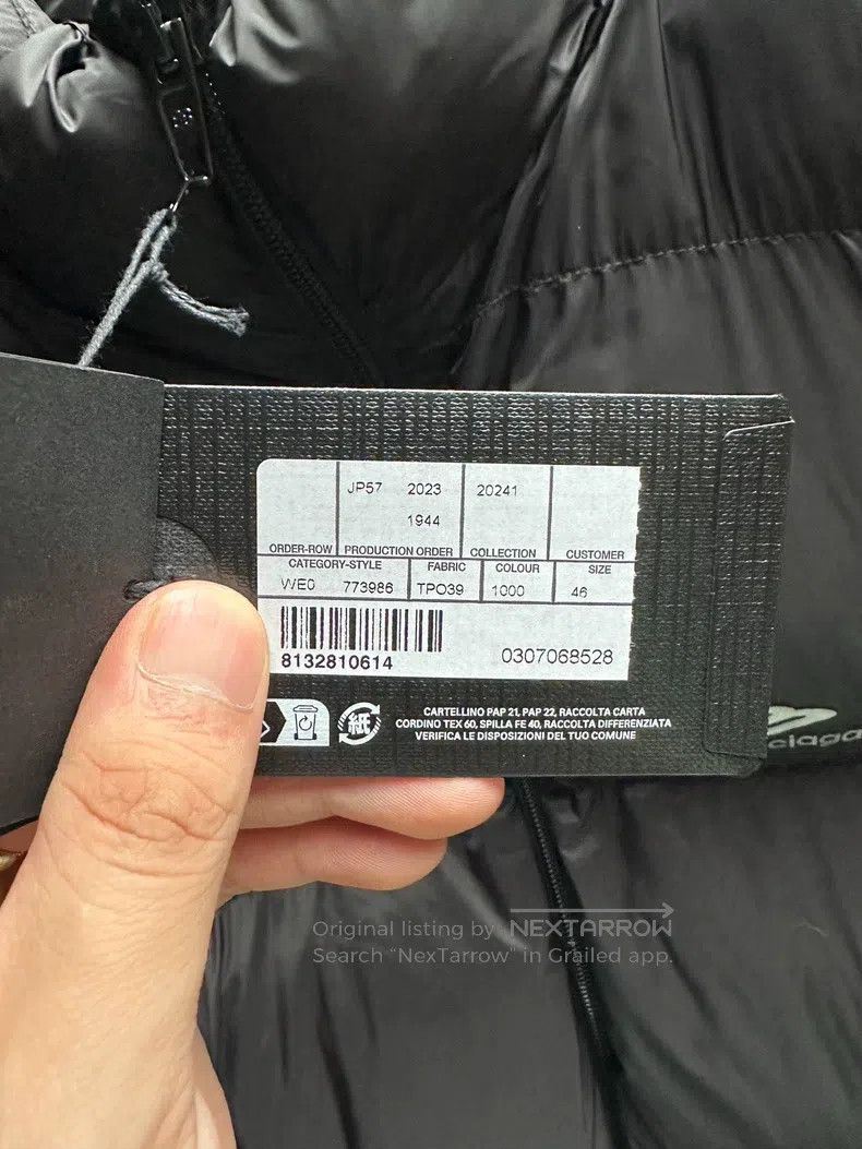 Balenciaga Balenciaga Ski Season Down Jacket Size US S / EU 44-46 / 1 - 6 Thumbnail