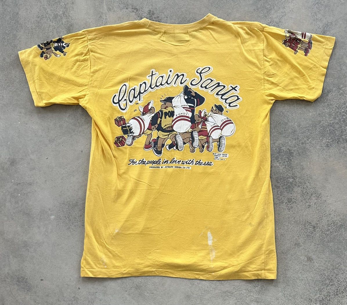 Captain Santors × Vintage VINTAGE CAPTAIN SANTA 80S TEE Size US M / EU 48-50 / 2 - 7 Thumbnail