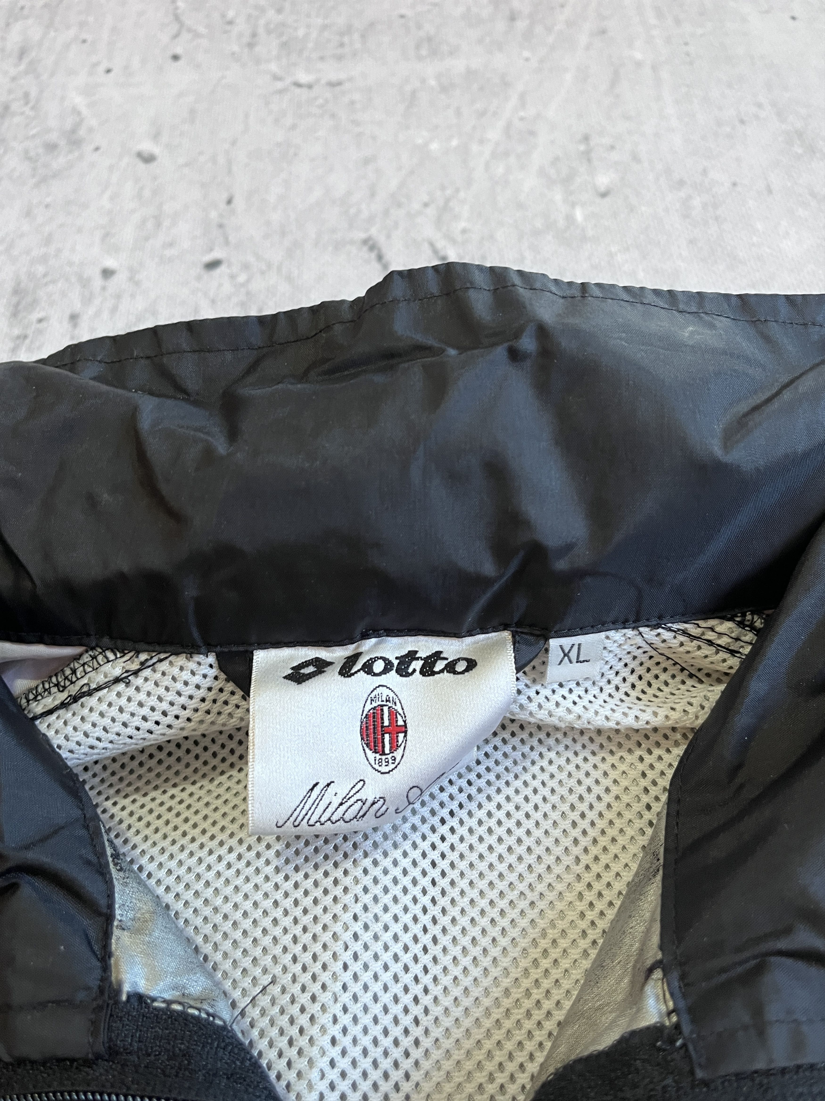 Lotto Sport LOTTO AC MILAN VINTAGE 90S BAGGY WINDBREAKER JACKET Size US XL / EU 56 / 4 - 6 Thumbnail