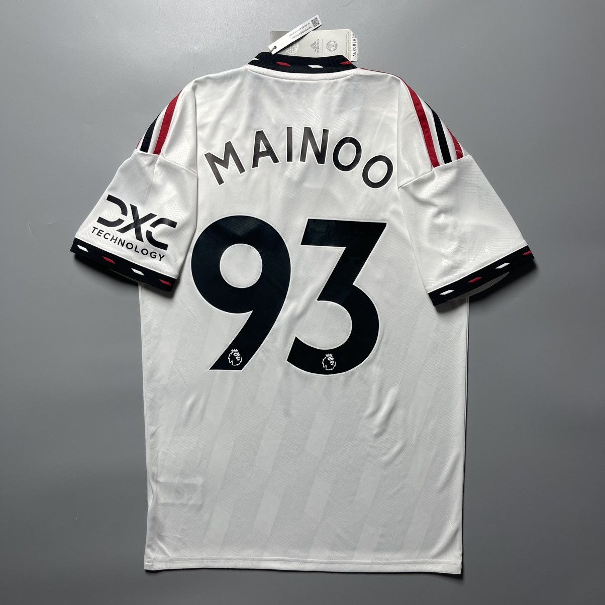 Adidas MAN UNITED ADIDAS 2022/2023 SOCCER AWAY JERSEY #93 MAINOO Size US S / EU 44-46 / 1 - 1 Thumbnail