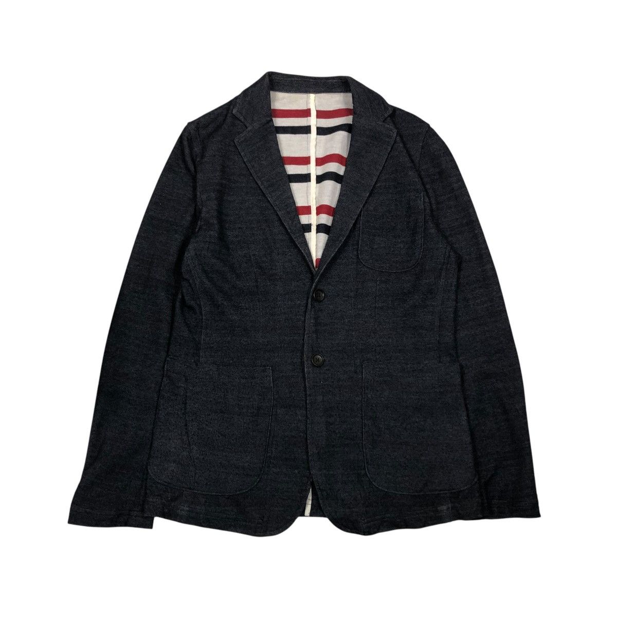 Beams Plus 🔥VINTAGE CHORE JACKET STRIPED BLANKET BEAMS JAPAN Size US M / EU 48-50 / 2 - 2 Thumbnail