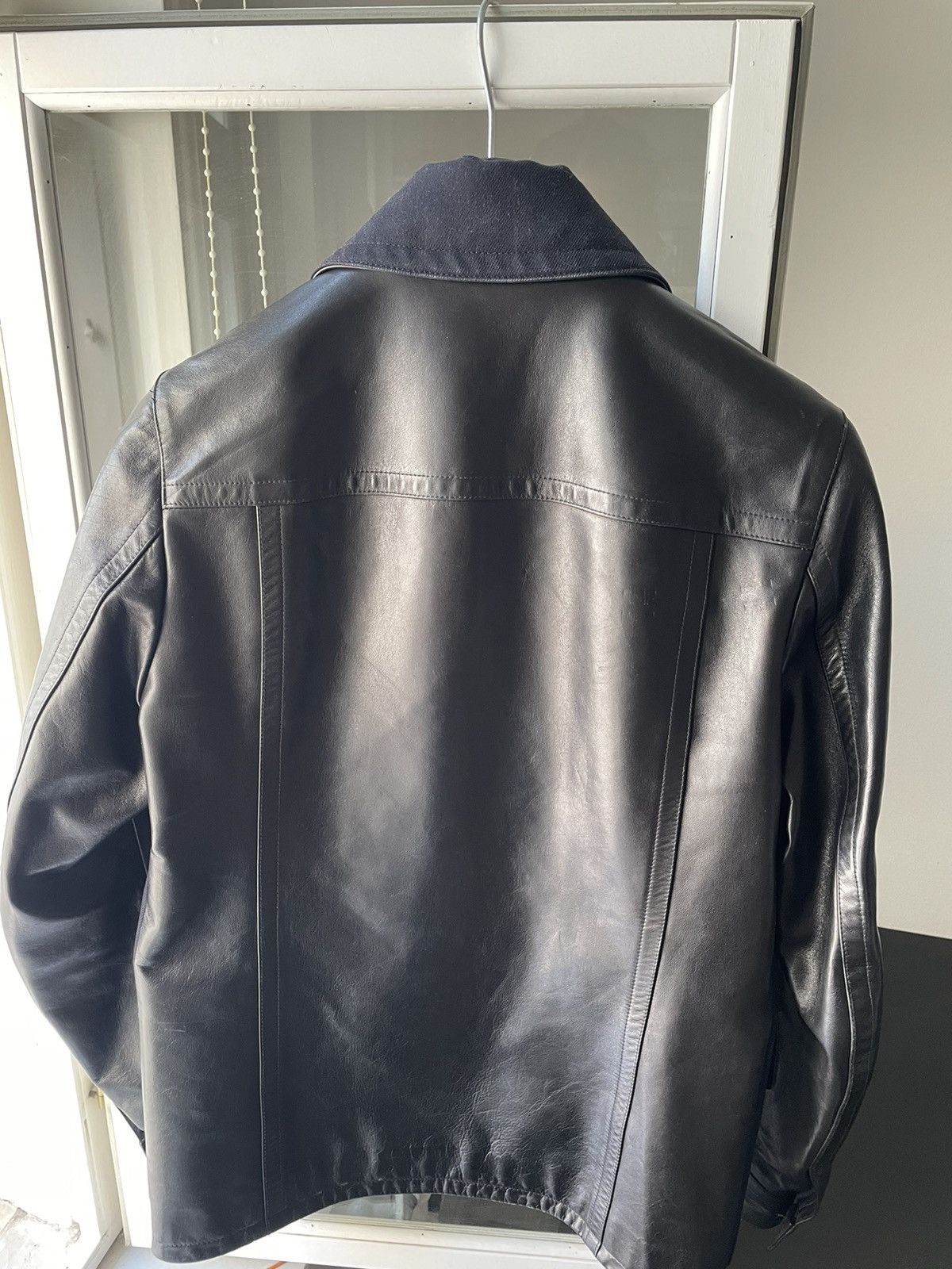 Gucci Gucci Leather & Wool Jacket Size US S / EU 44-46 / 1 - 4 Thumbnail