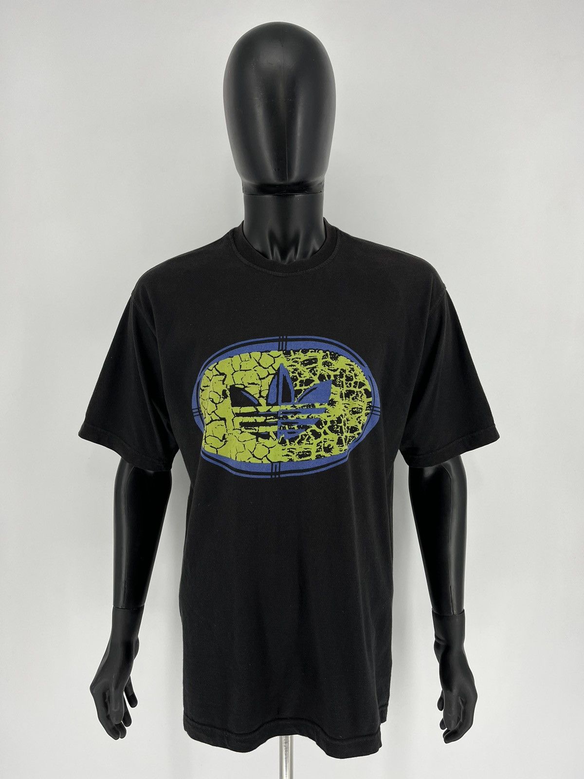 Adidas Vintage Y2K 90s Adidas Logo Tee Streetwear Size US M / EU 48-50 / 2 - 3 Thumbnail