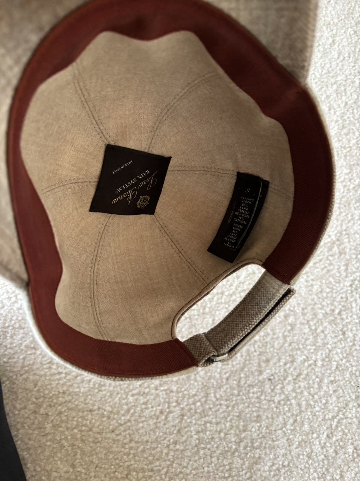 Loro Piana Cashmere baseball cap Size ONE SIZE - 6 Thumbnail