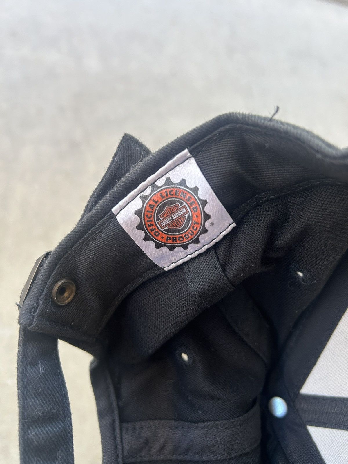 Harley Davidson × Vintage Vintage Harley Davidson American Needle Hat Cap Strapback Size ONE SIZE - 3 Thumbnail