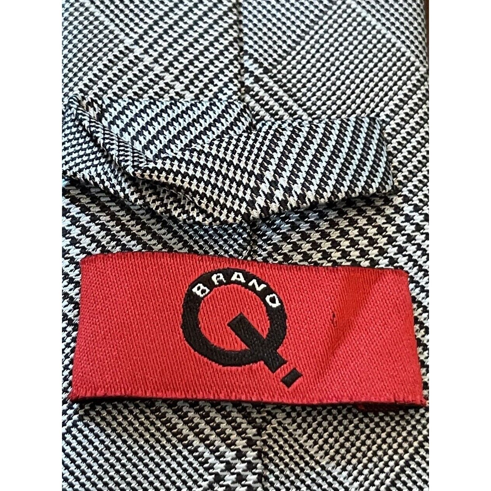 Other Brand Q Blue Houndstooth 100% Microfiber Made In China Size ONE SIZE - 8 Thumbnail