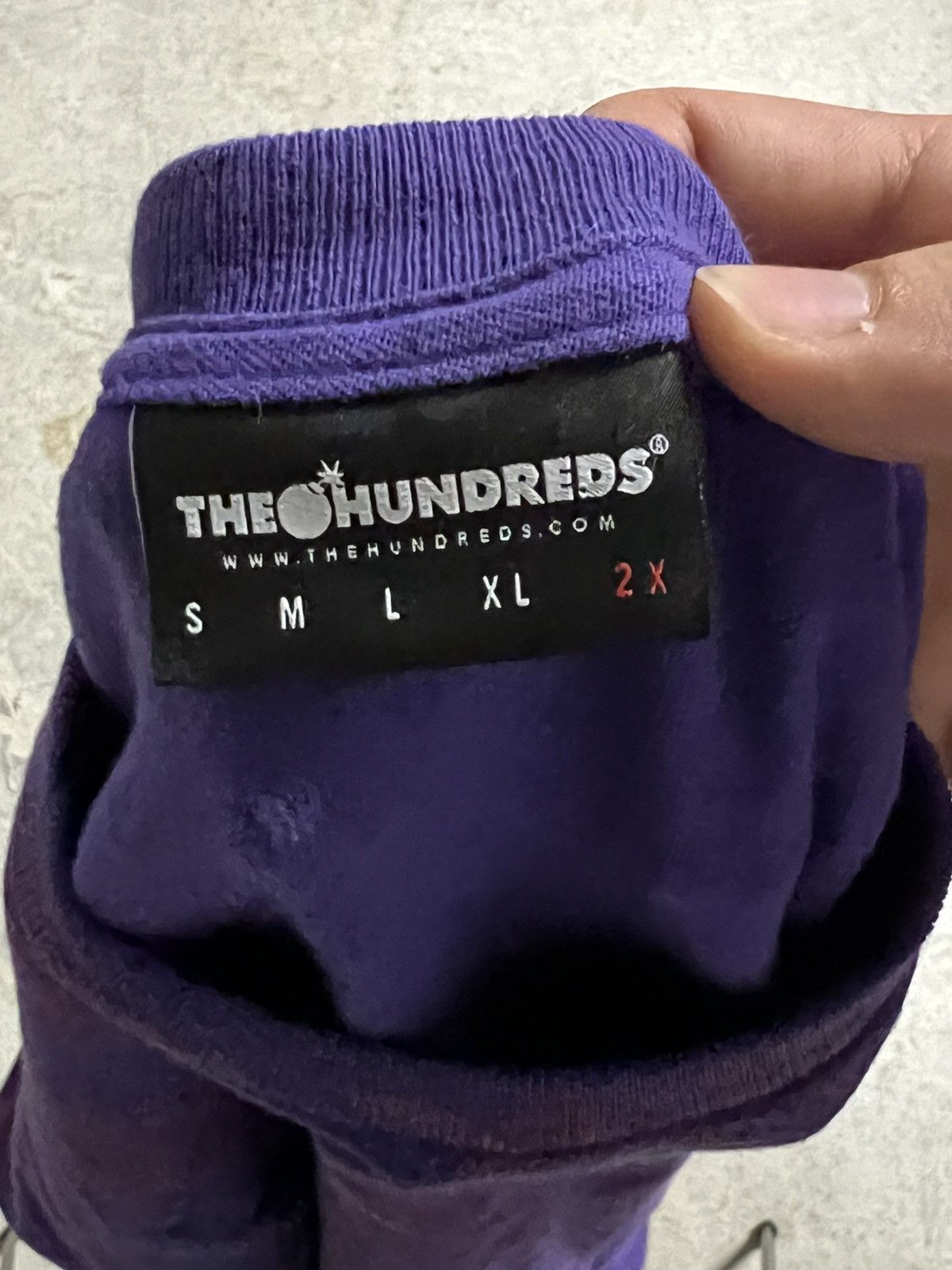 Joshua Vides × The Hundreds The Hundreds x Joshua Vides Paisley Tee - Purple Size US XXL / EU 58 / 5 - 4 Thumbnail