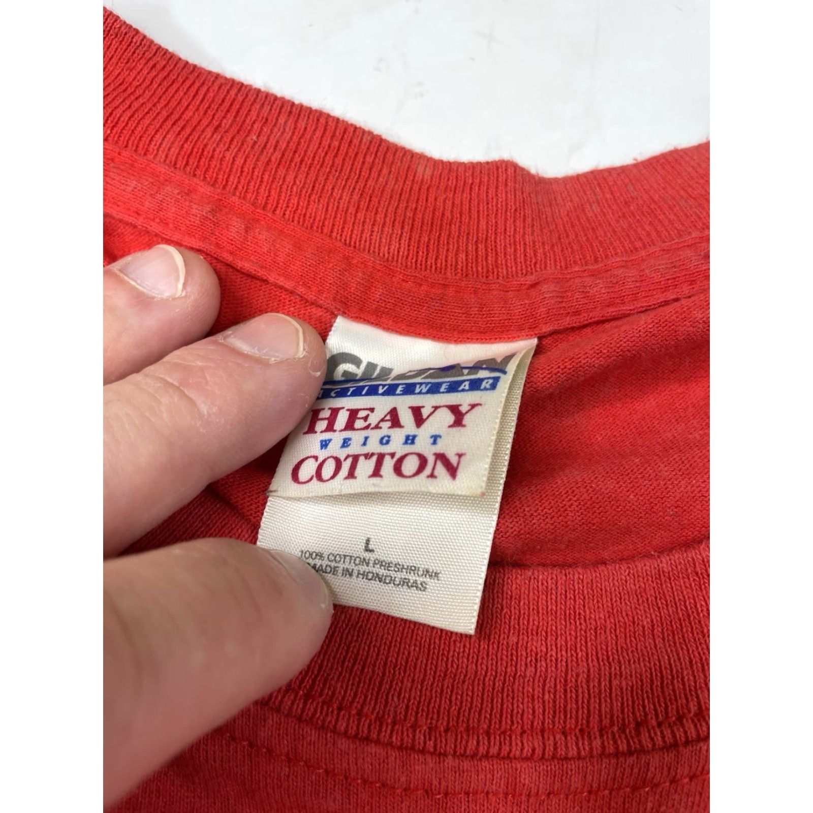Vintage VINTAGE Manchester United Arsenal Football Joke Spoof T Shirt Large Red Cotton Men Regular Short Sleeve Round Neck Mens Size US L / EU 52-54 / 3 - 3 Thumbnail